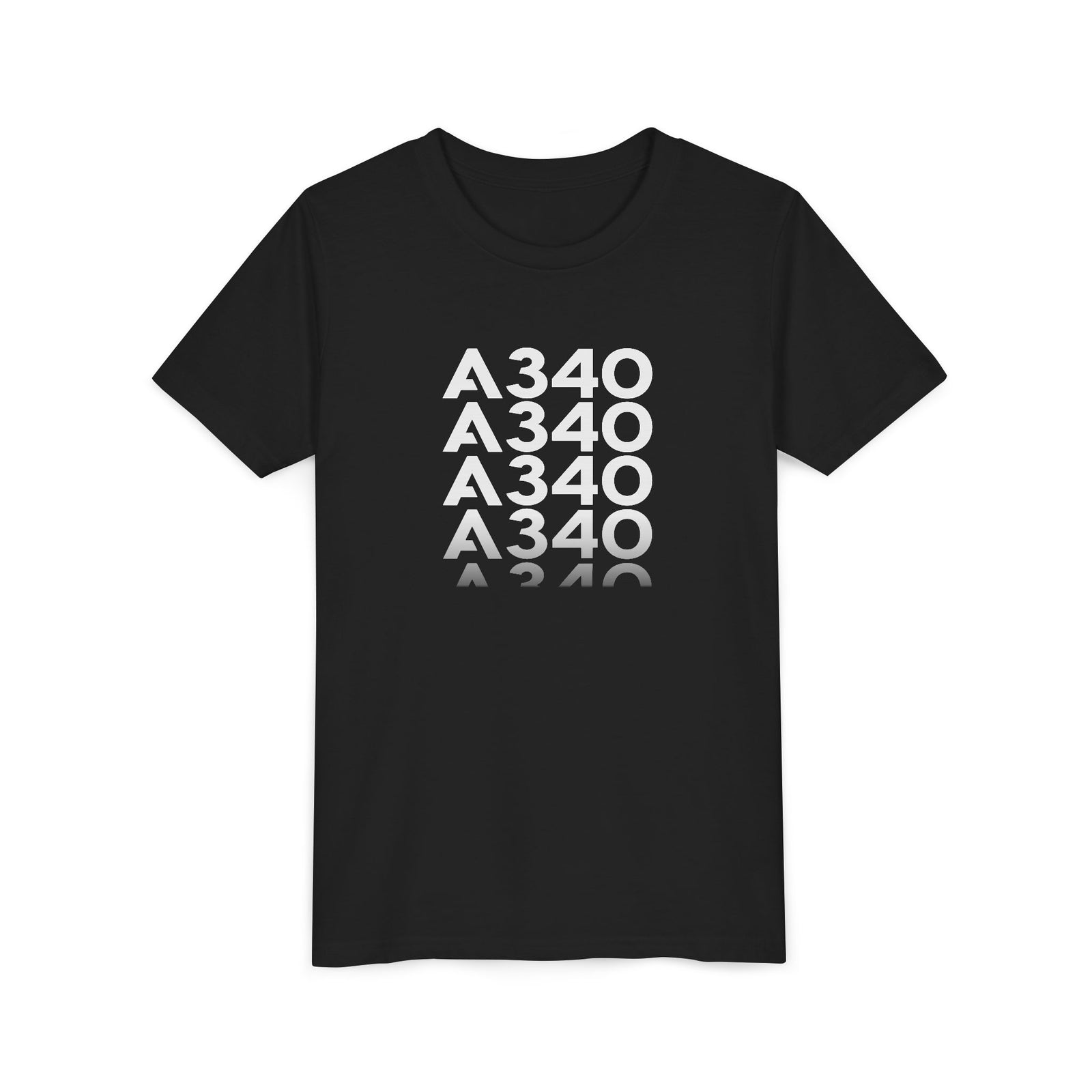 Airbus A340  - Unisex Youth Short Sleeve Tee