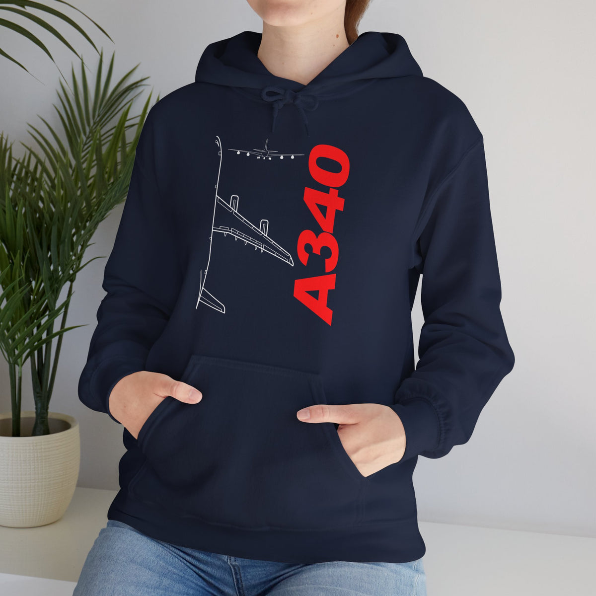 Airbus A340 - Pullover Hoodie