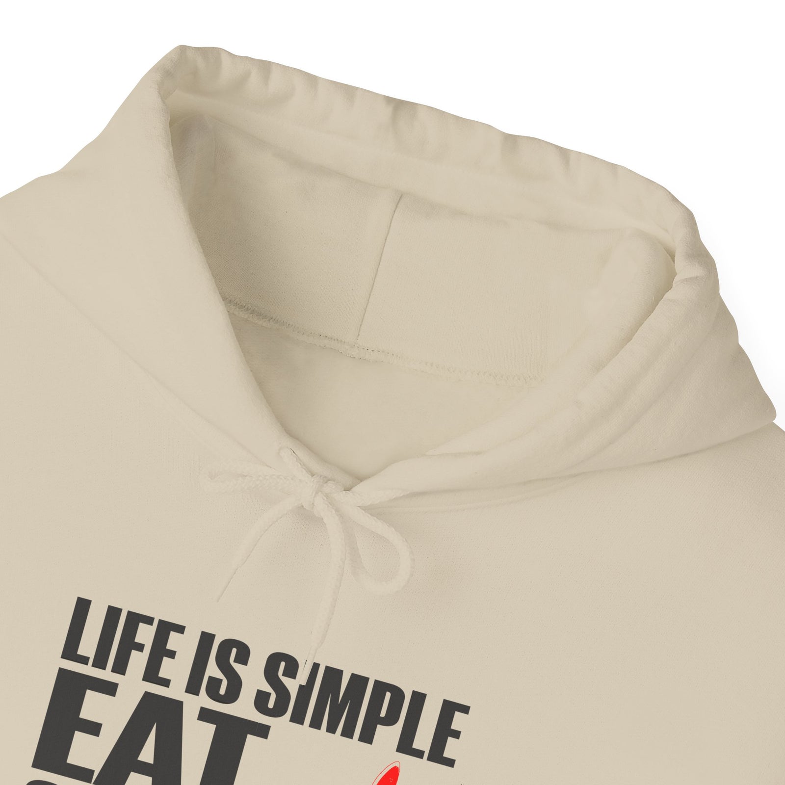 Life Is Simple Eat Sleep And Fly  - Pullover Hoodie