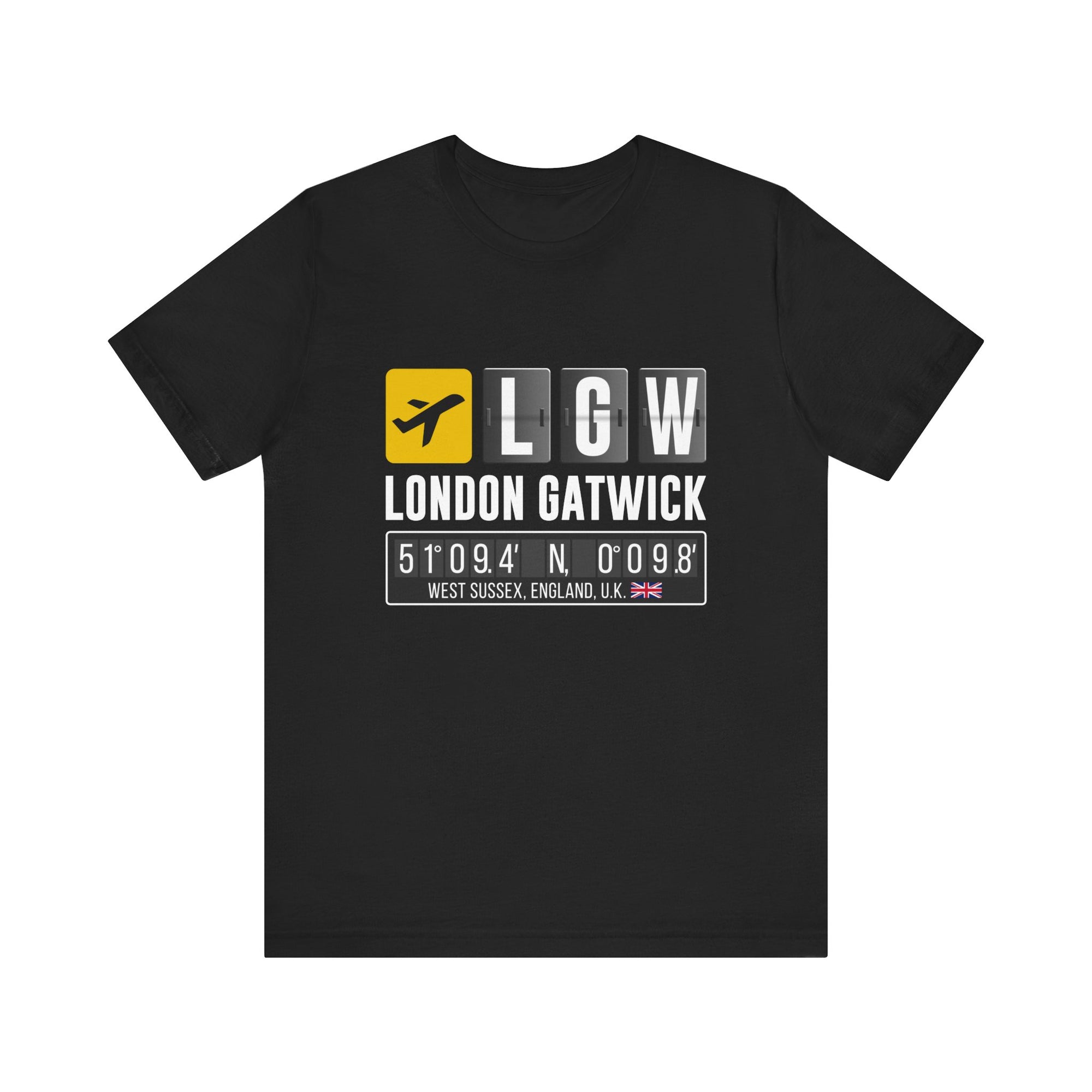 LGW London Gatwick - Unisex Jersey Tee