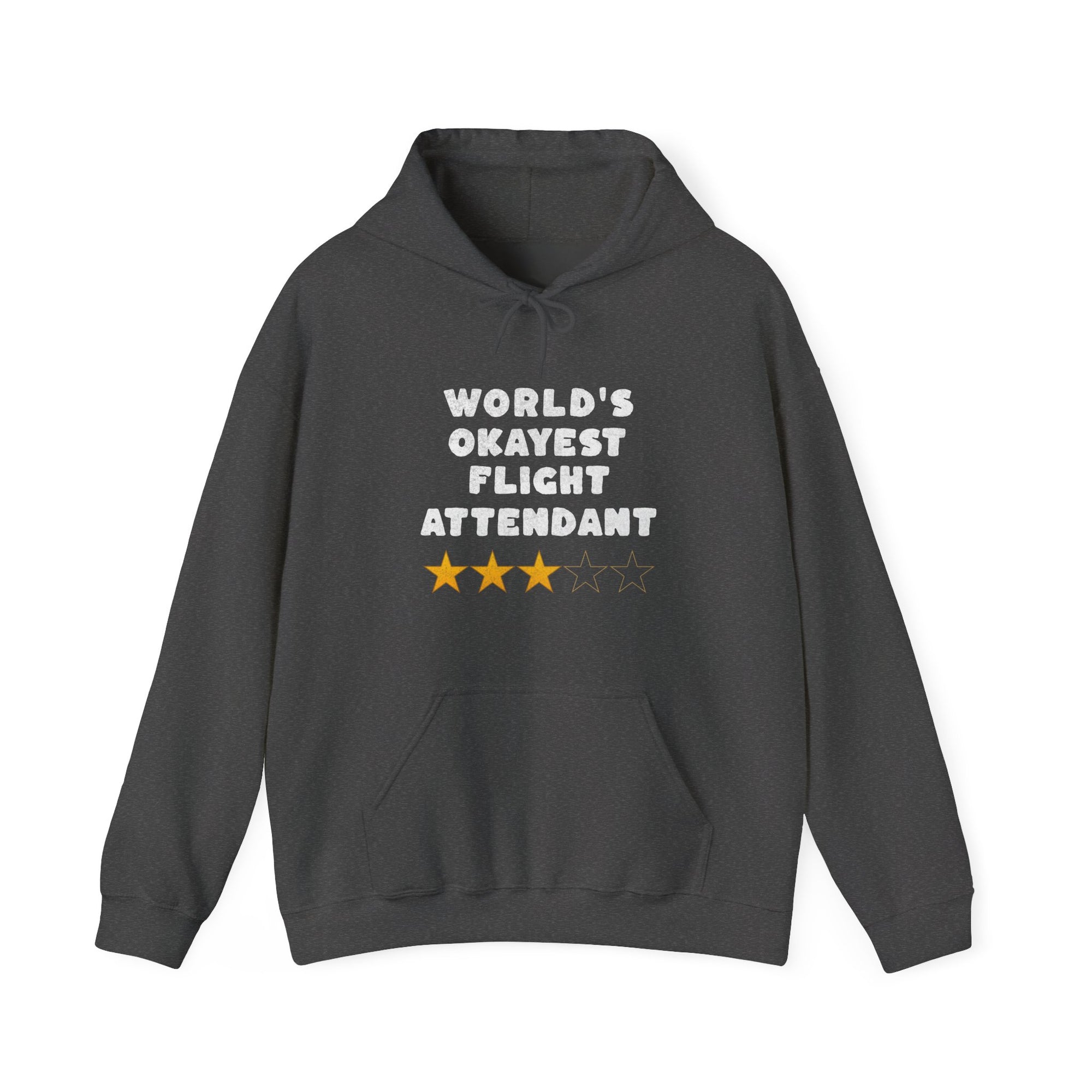 Worlds Okayest Flight Attendant  - Pullover Hoodie
