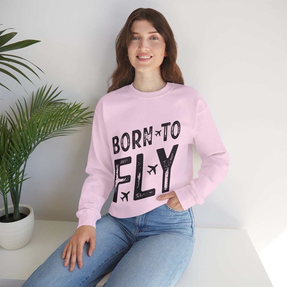 Born To Fly -  Crewneck Sweatshirt