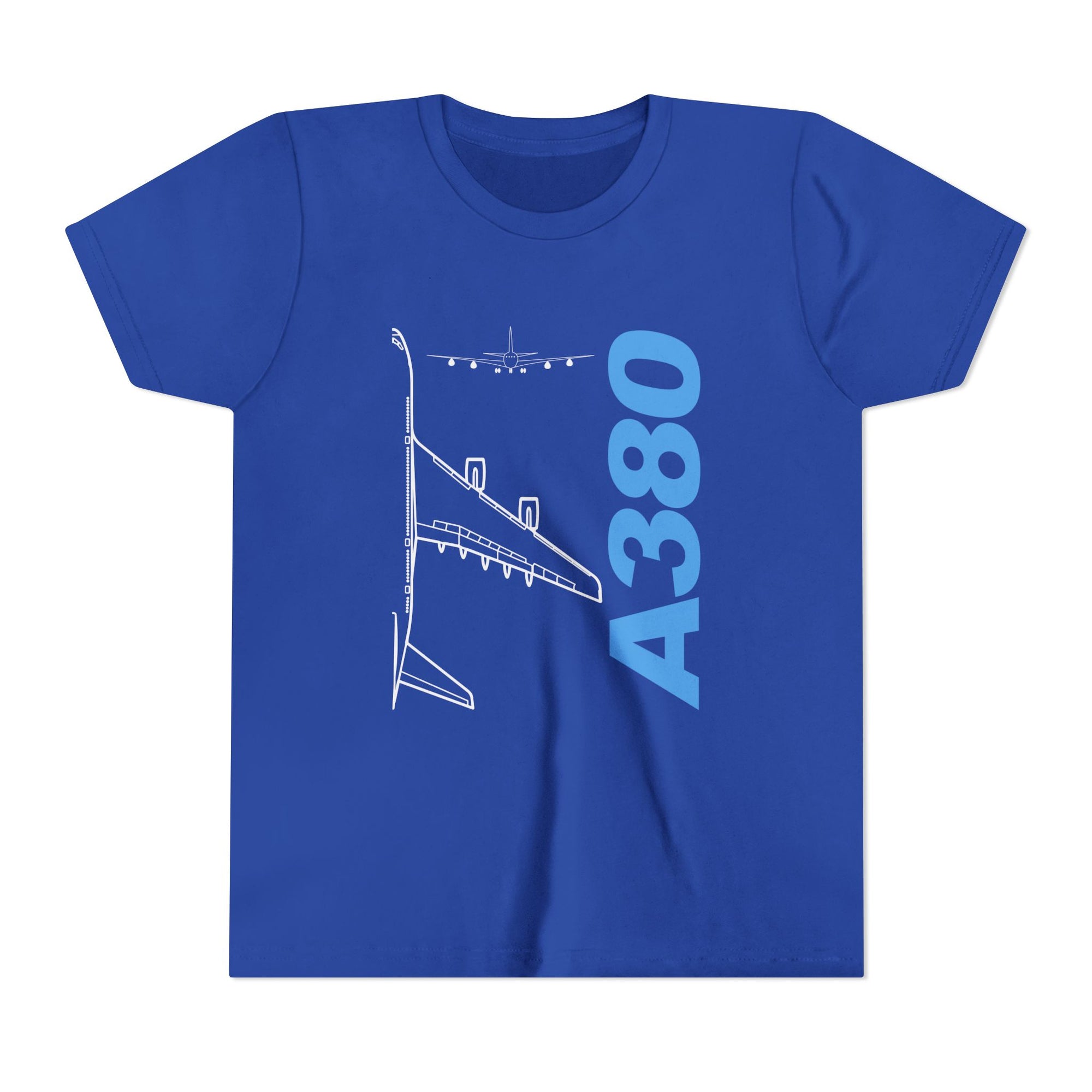 Airbus A380 - Unisex Youth Short Sleeve Tee