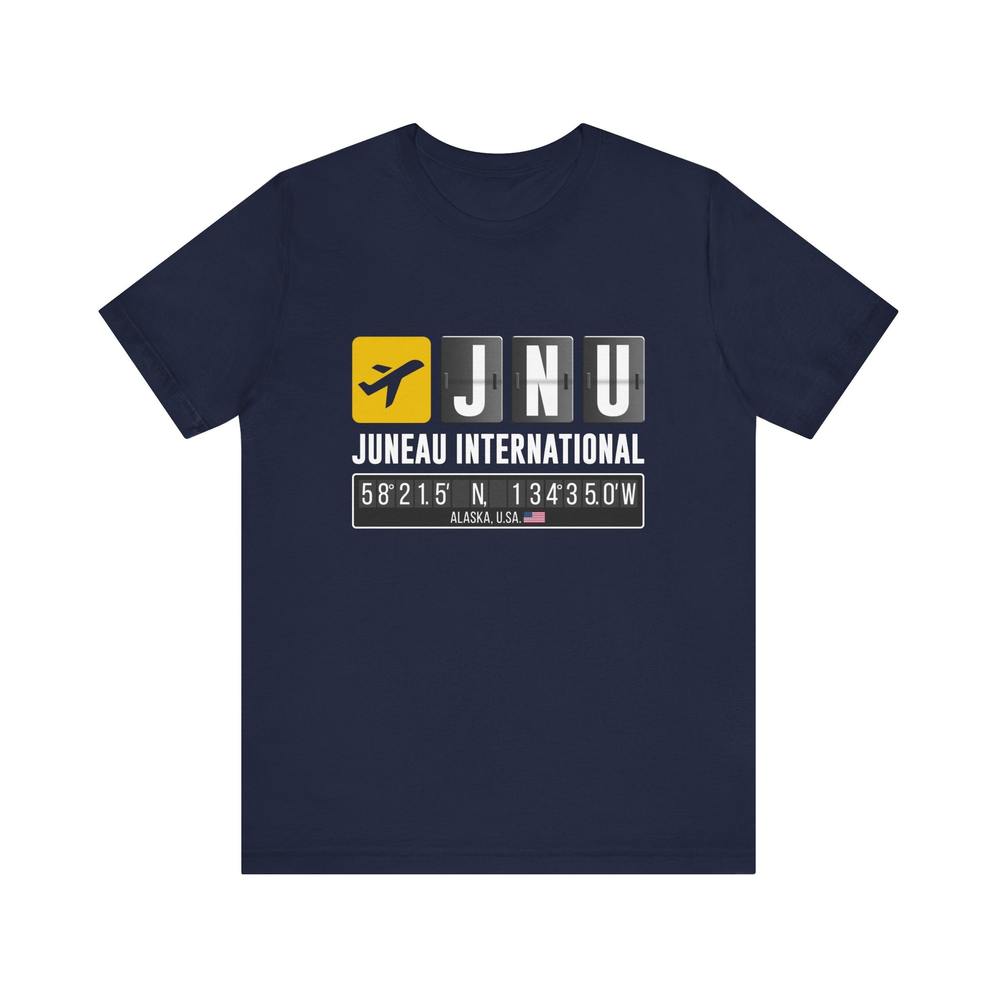 JNU Juneau International Airport - Unisex Jersey Tee