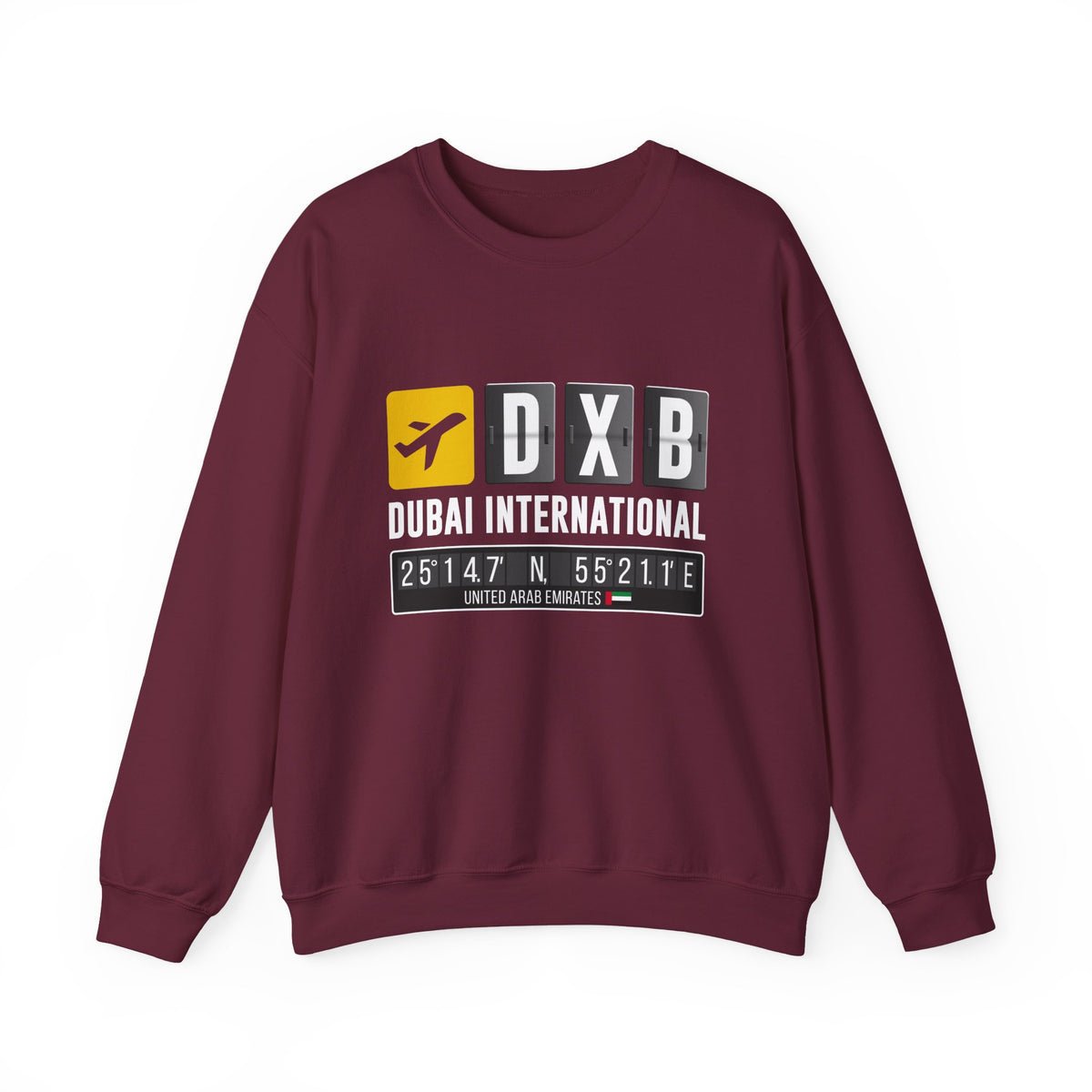 DXB Dubai International Airport    -  Crewneck Sweatshirt