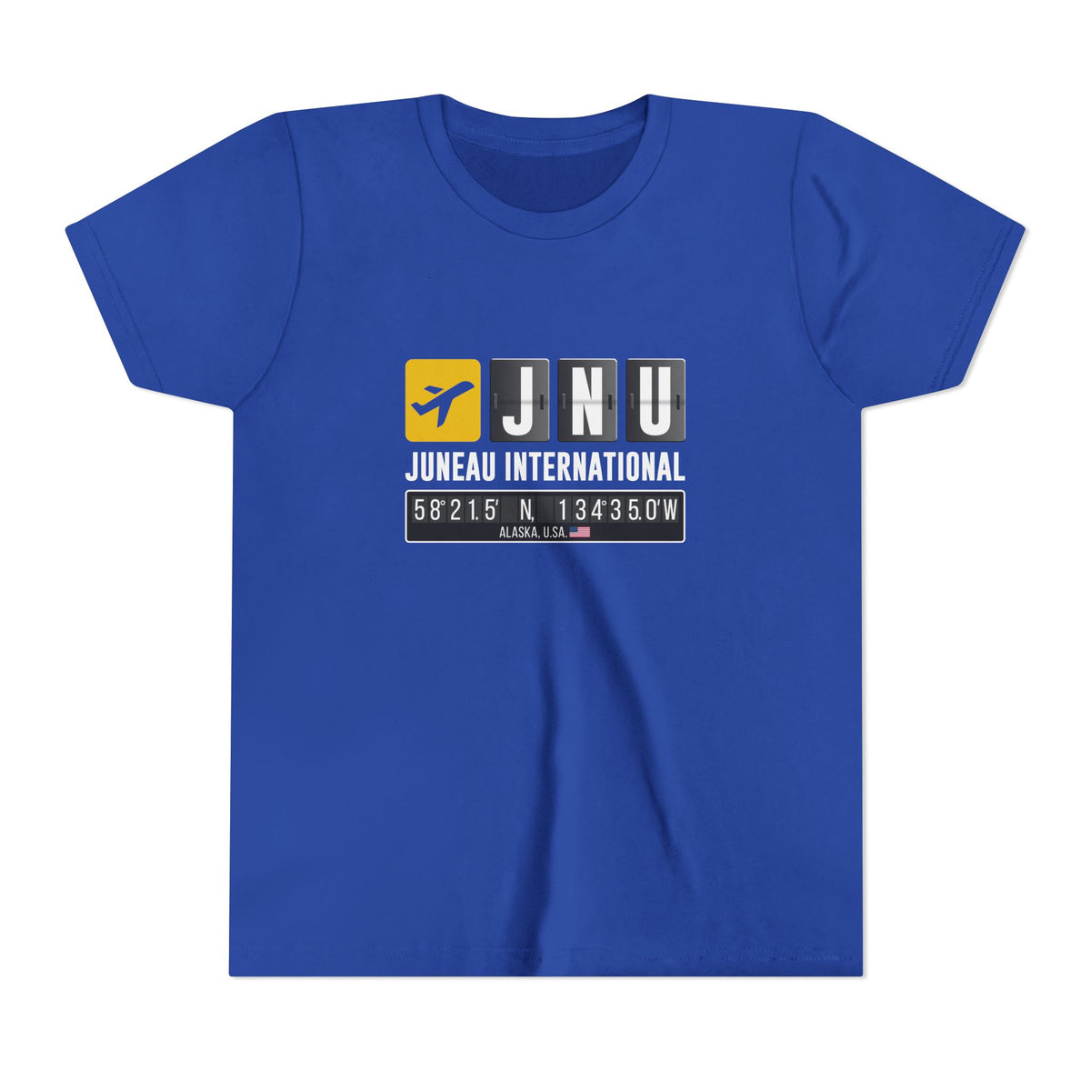 JNU Juneau International Airport  - Unisex Youth Short Sleeve Tee