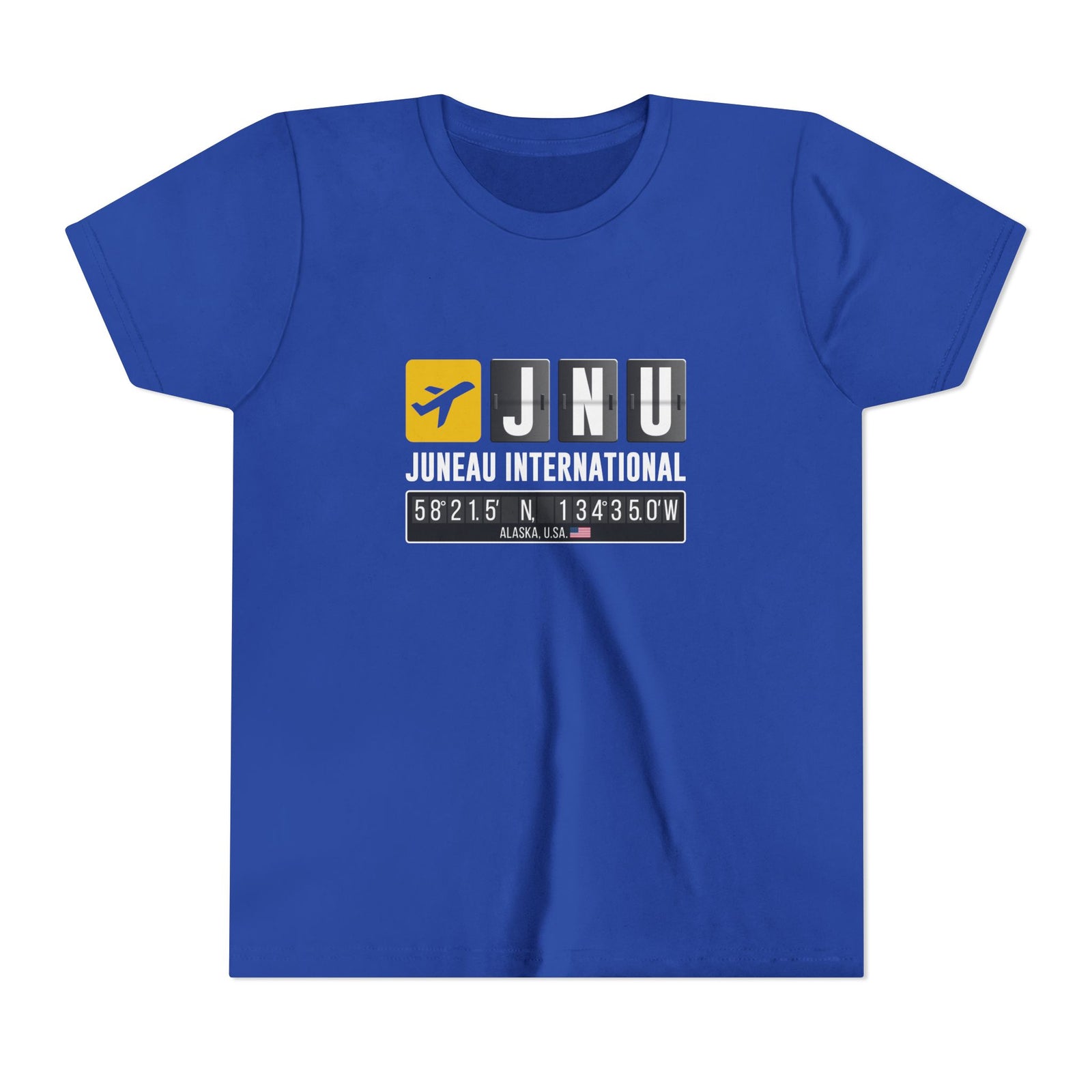 JNU Juneau International Airport  - Unisex Youth Short Sleeve Tee