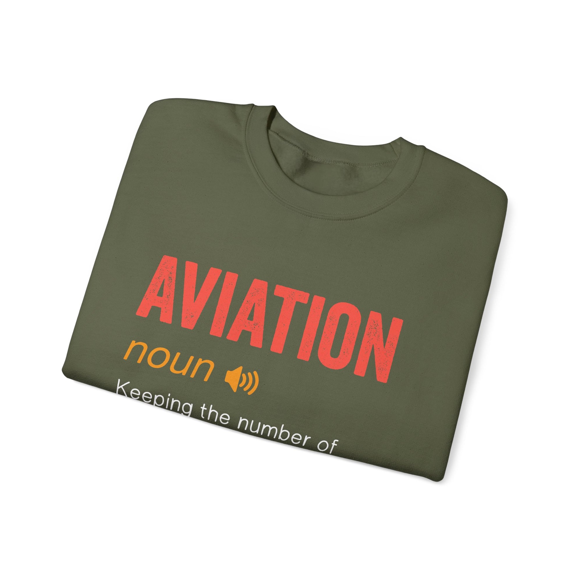 Aviation Noun -  Crewneck Sweatshirt