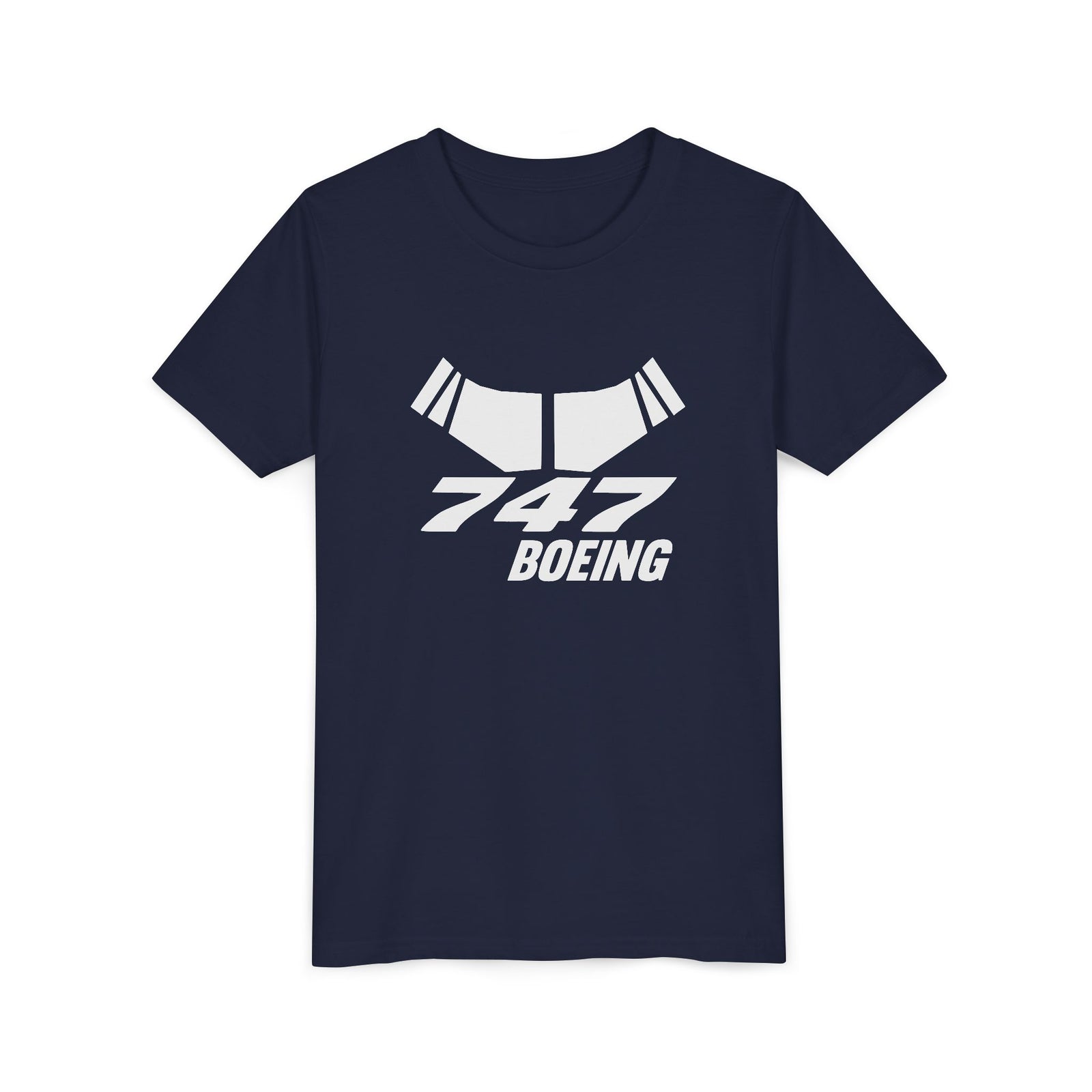 Boeing 747 - Unisex Youth Short Sleeve Tee