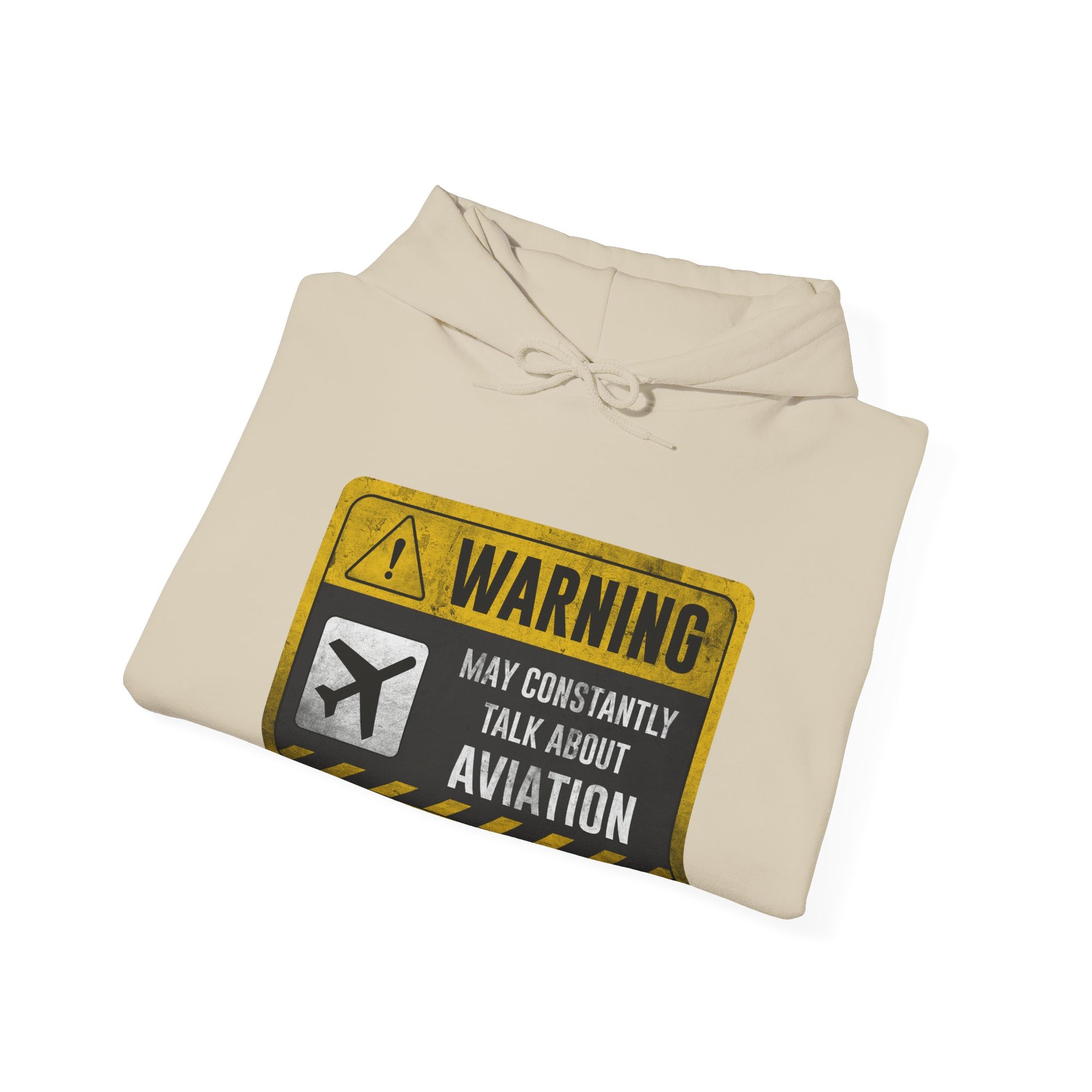 Warning May Constantly Talk About Aviation  - Pullover Hoodie