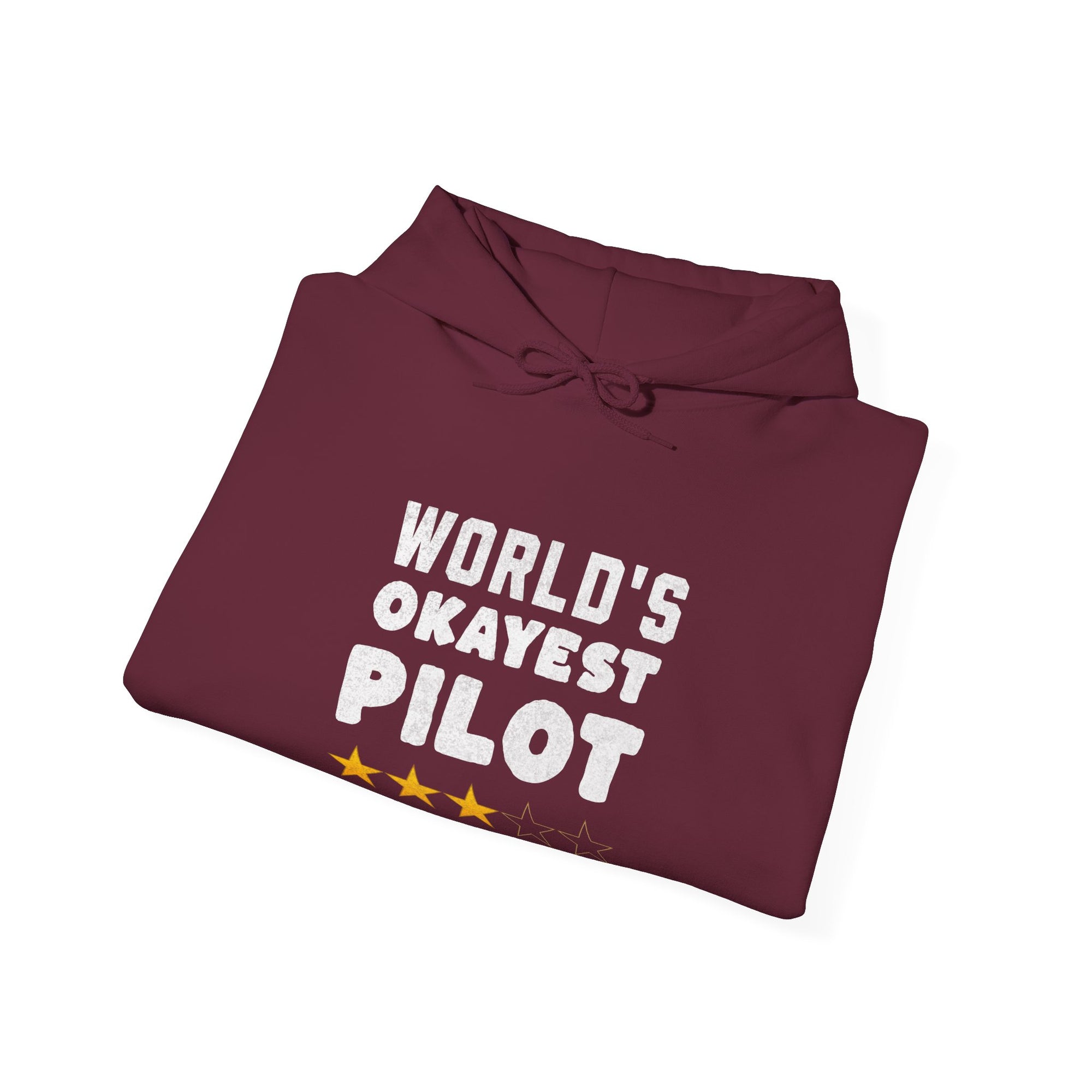 Worlds Okayest Pilot  - Pullover Hoodie