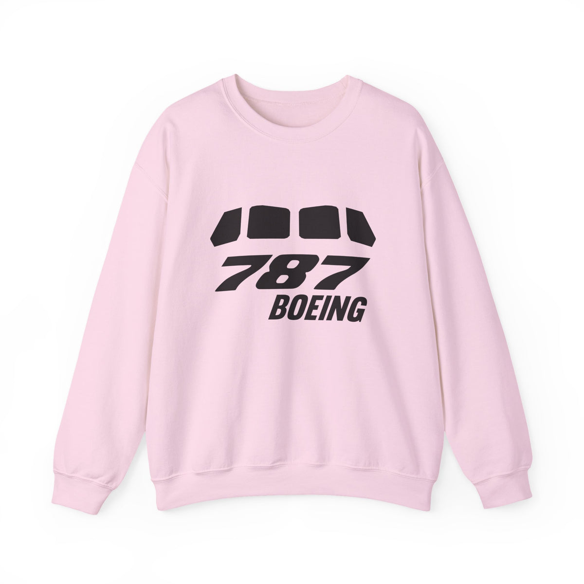 Boeing 787 Windshield Crewneck Sweatshirt - Travel Inspiring Cozy Apparel