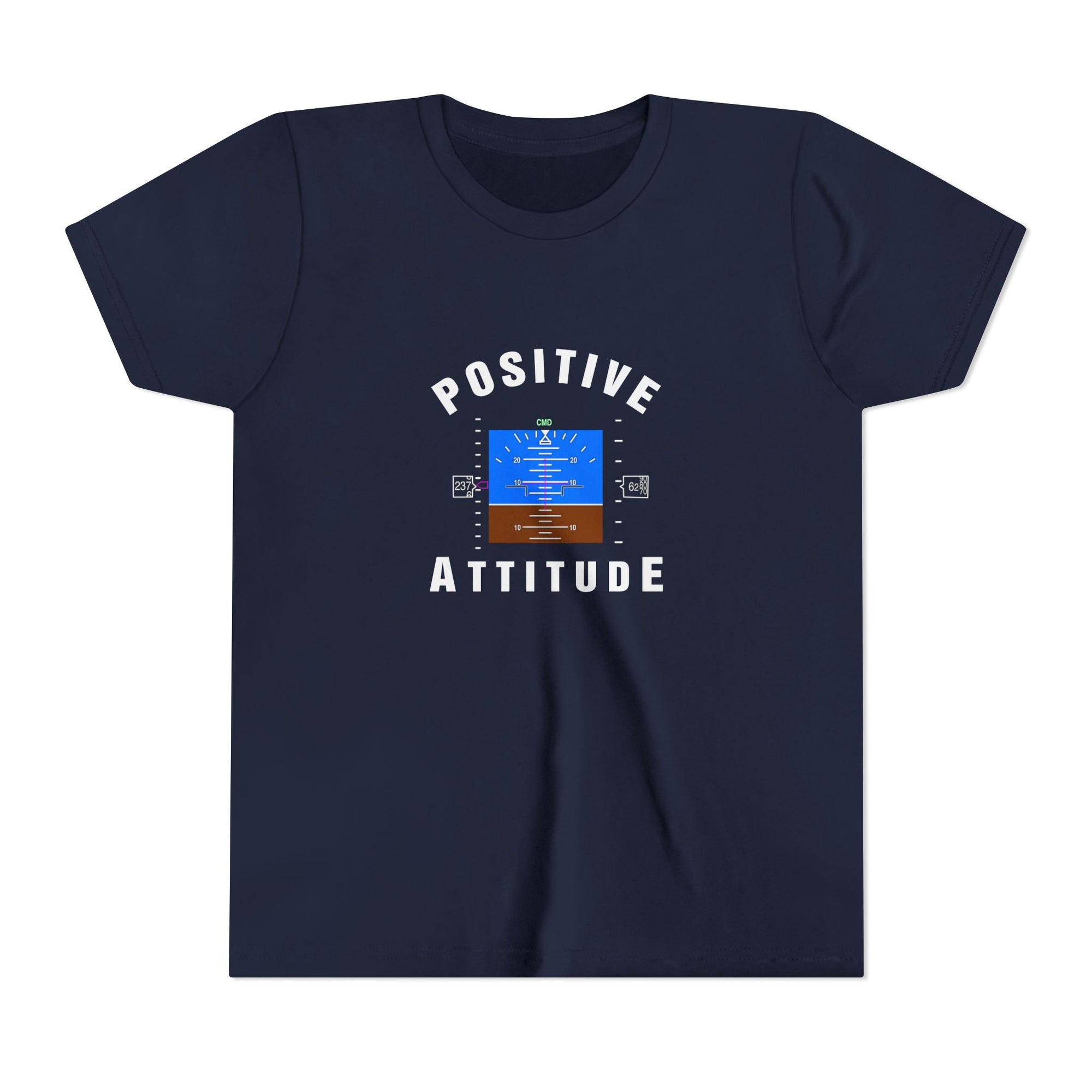 Positive Attitude - Unisex Youth Short Sleeve Tee