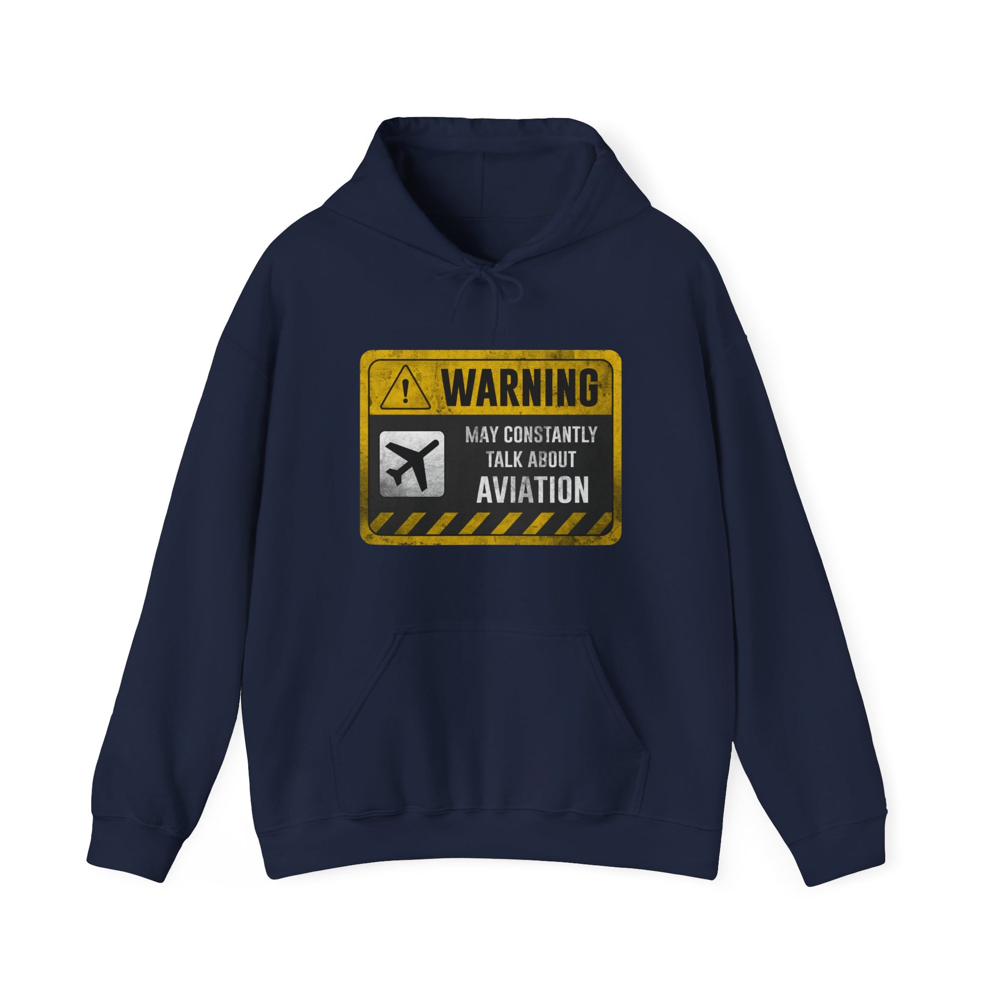 Warning May Constantly Talk About Aviation  - Pullover Hoodie