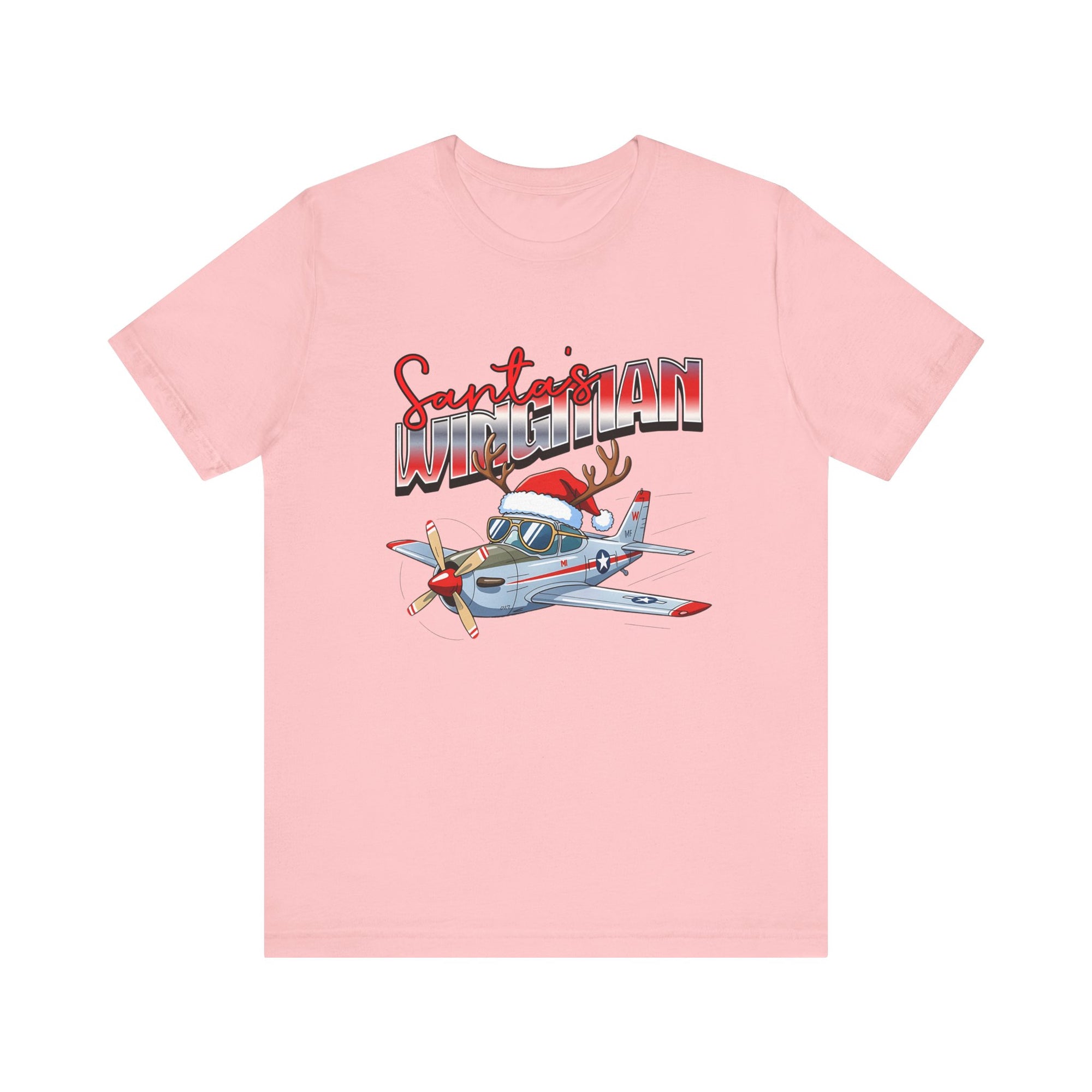 Santa’s wingman Unisex Jersey Tee - Perfect for Aviation Enthusiasts