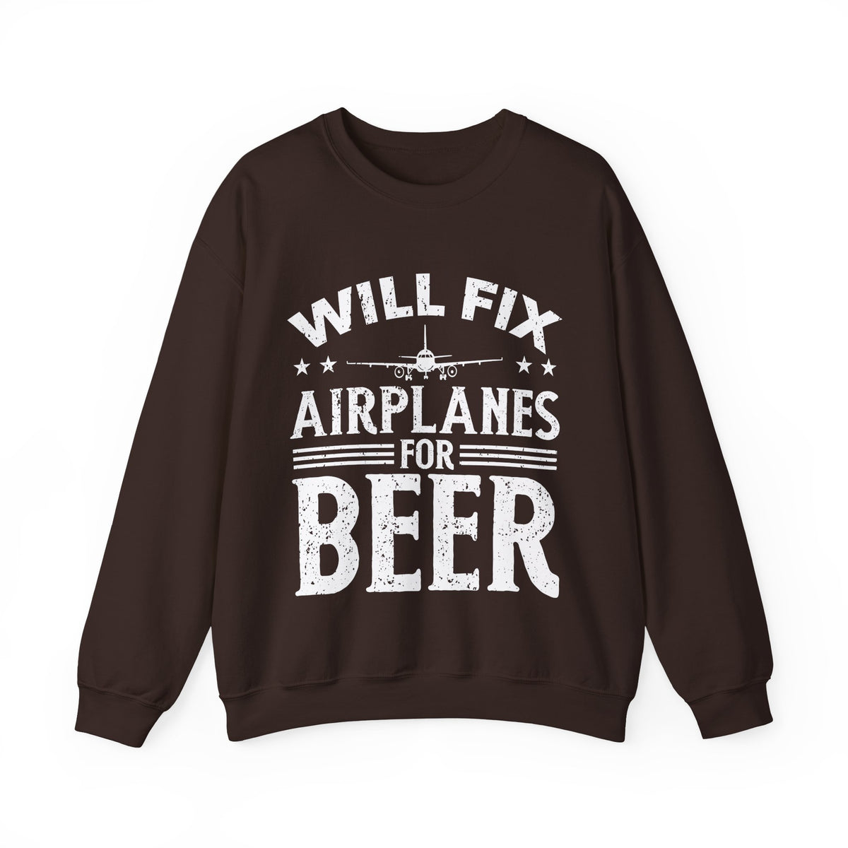 Will Fix Airplanes For Beer -  Unisex Crewneck Sweatshirt