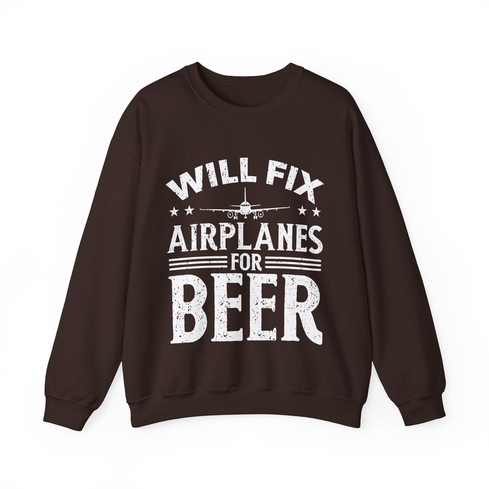 Will Fix Airplanes For Beer -  Unisex Crewneck Sweatshirt