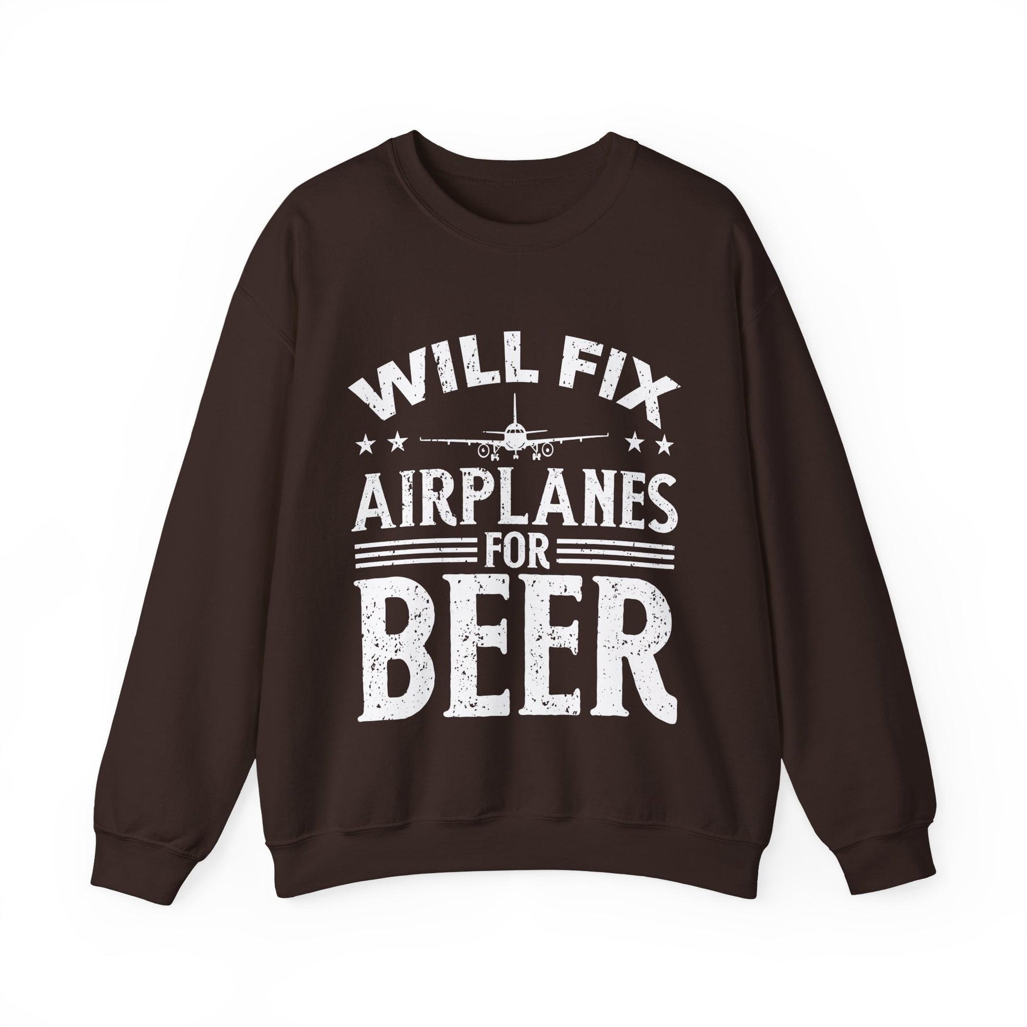 Will Fix Airplanes For Beer -  Unisex Crewneck Sweatshirt