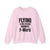 Flying Is My Second Favrite F word Crewneck Sweatshirt - Travel Inspiring Cozy Apparel