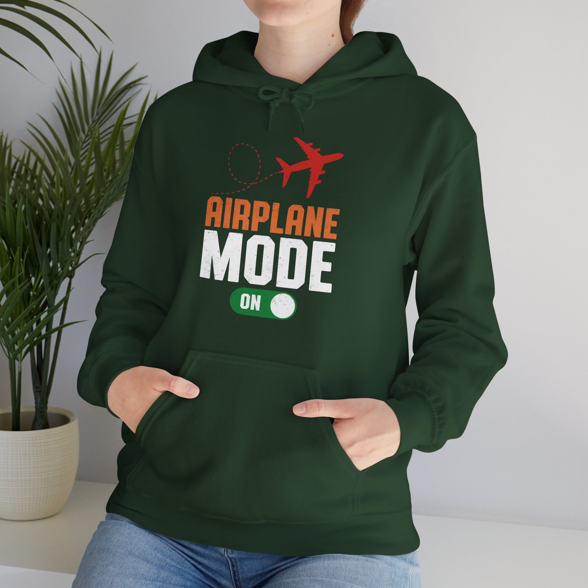 Airplane Mode On - Pullover Hoodie
