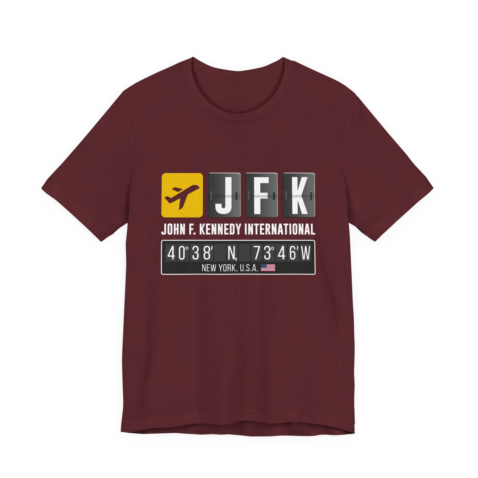 JFK John F. Kennedy International Airport - Unisex Jersey Tee