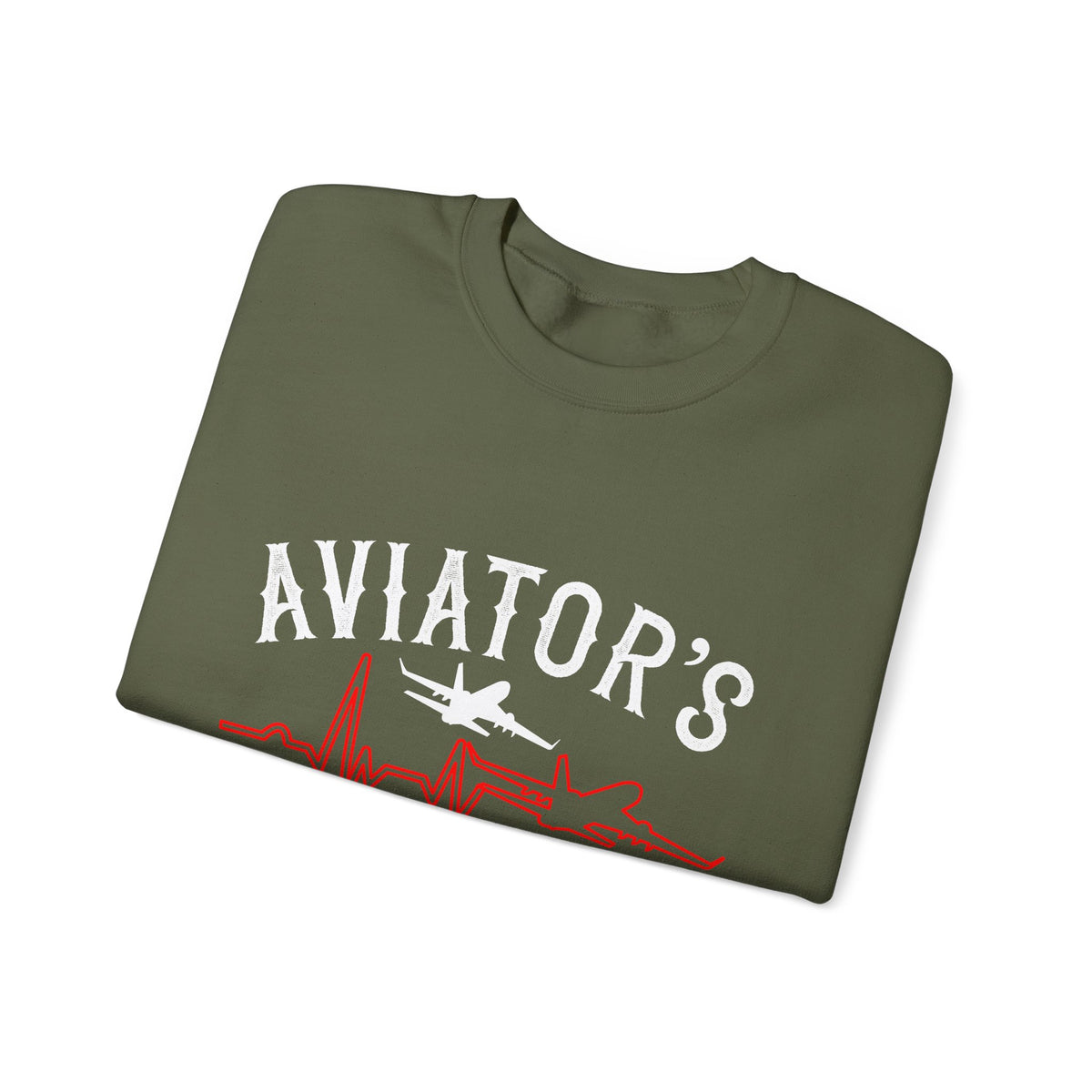 Aviators Heartbeat -  Unisex Crewneck Sweatshirt