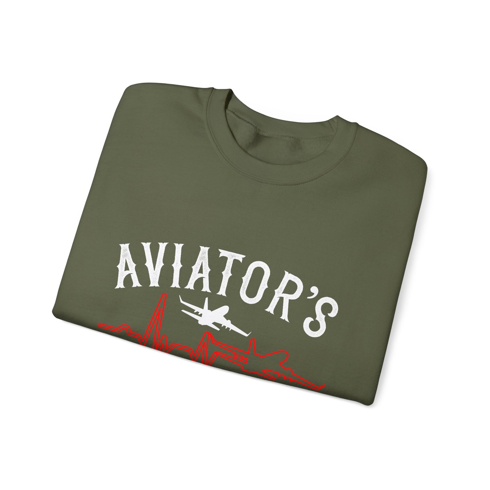 Aviators Heartbeat -  Unisex Crewneck Sweatshirt