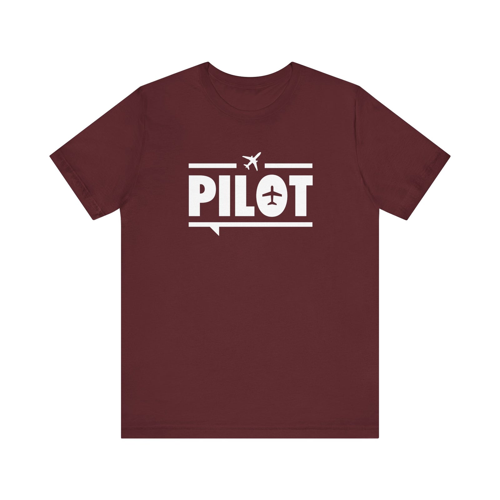 Pilot Unisex Jersey Tee - Perfect for Aviation Enthusiasts