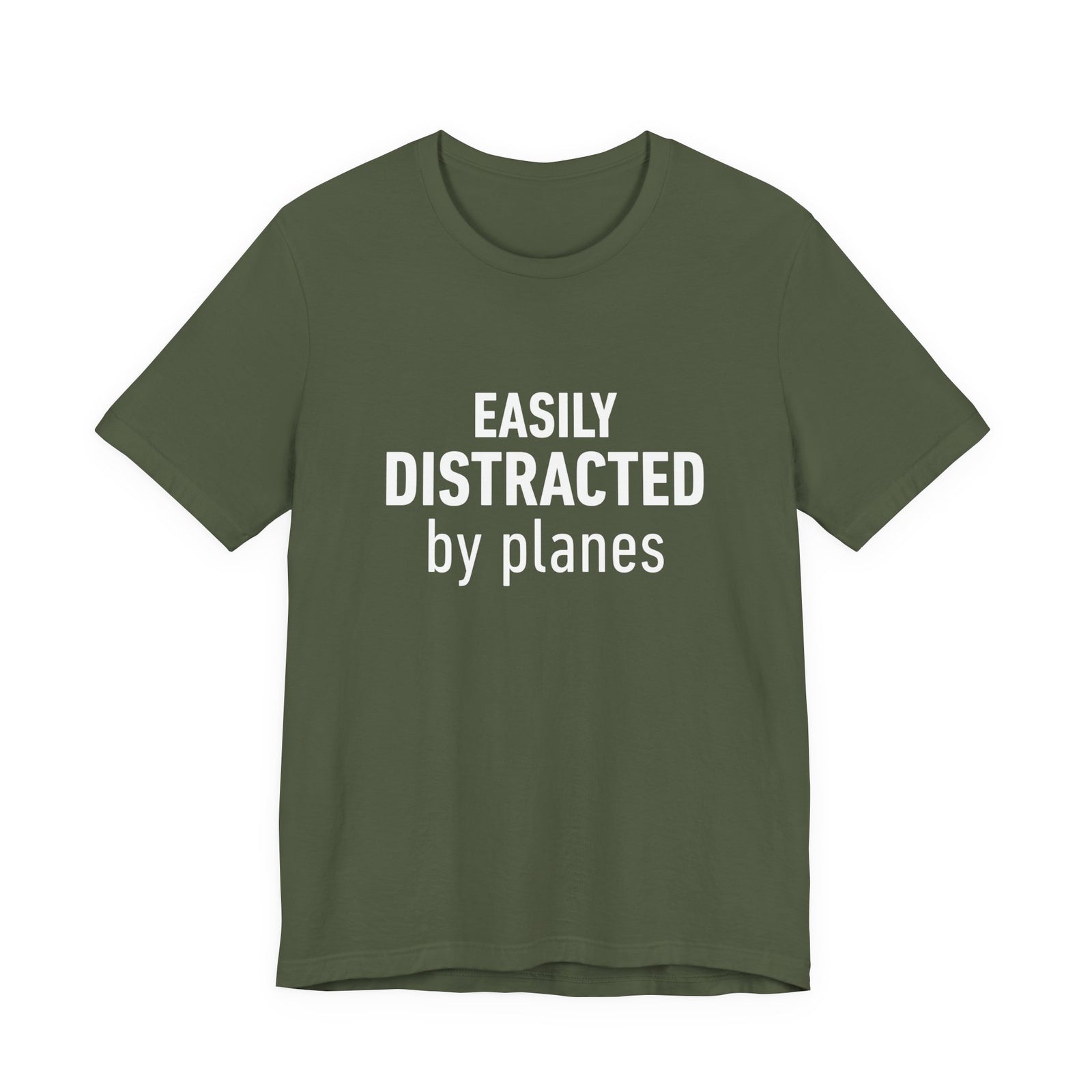 Easily Distracted by Planes - Unisex Jersey Tee
