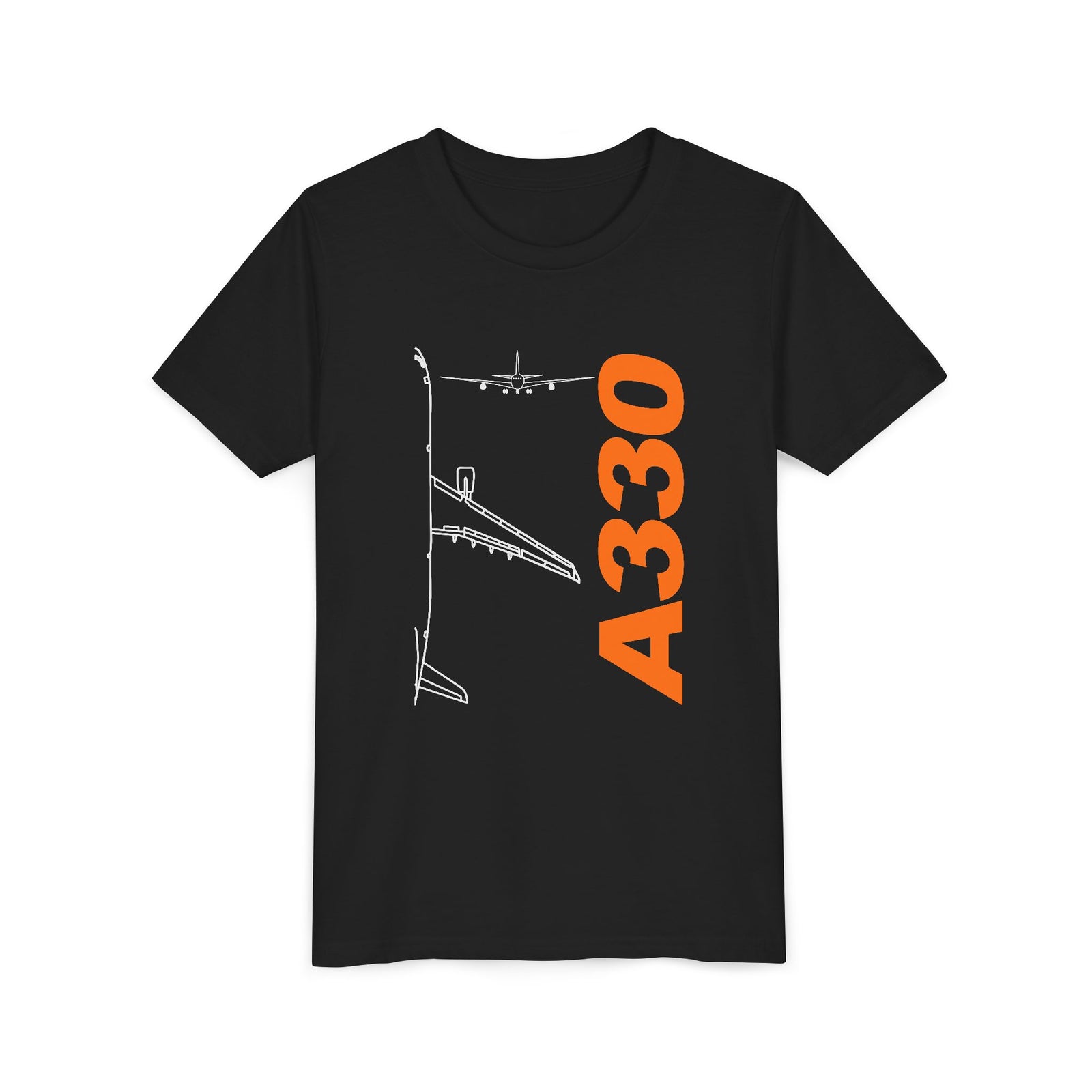 Airbus A330 - Unisex Youth Short Sleeve Tee