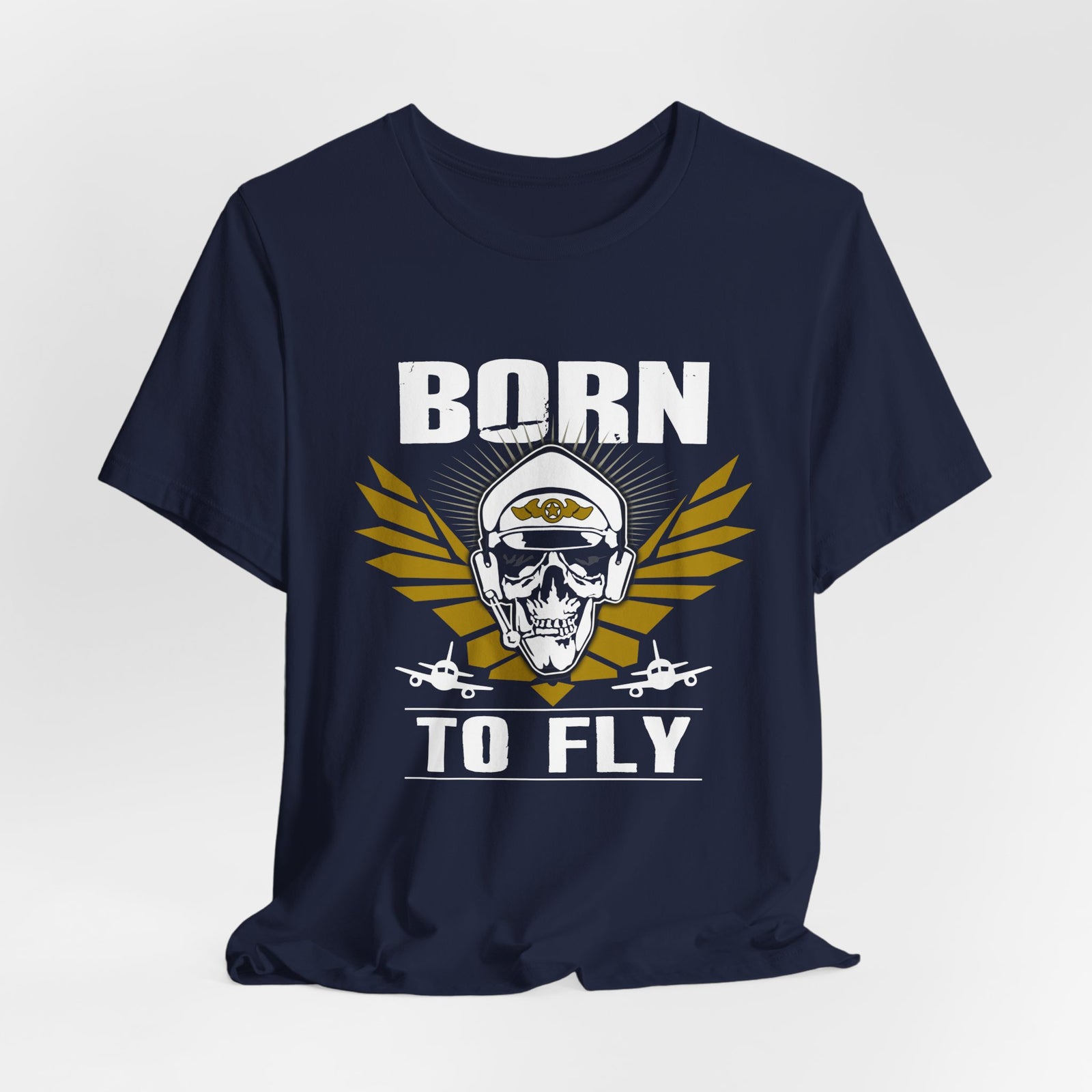 Born To Fly Unisex Jersey Tee - Perfect for Aviation Enthusiasts