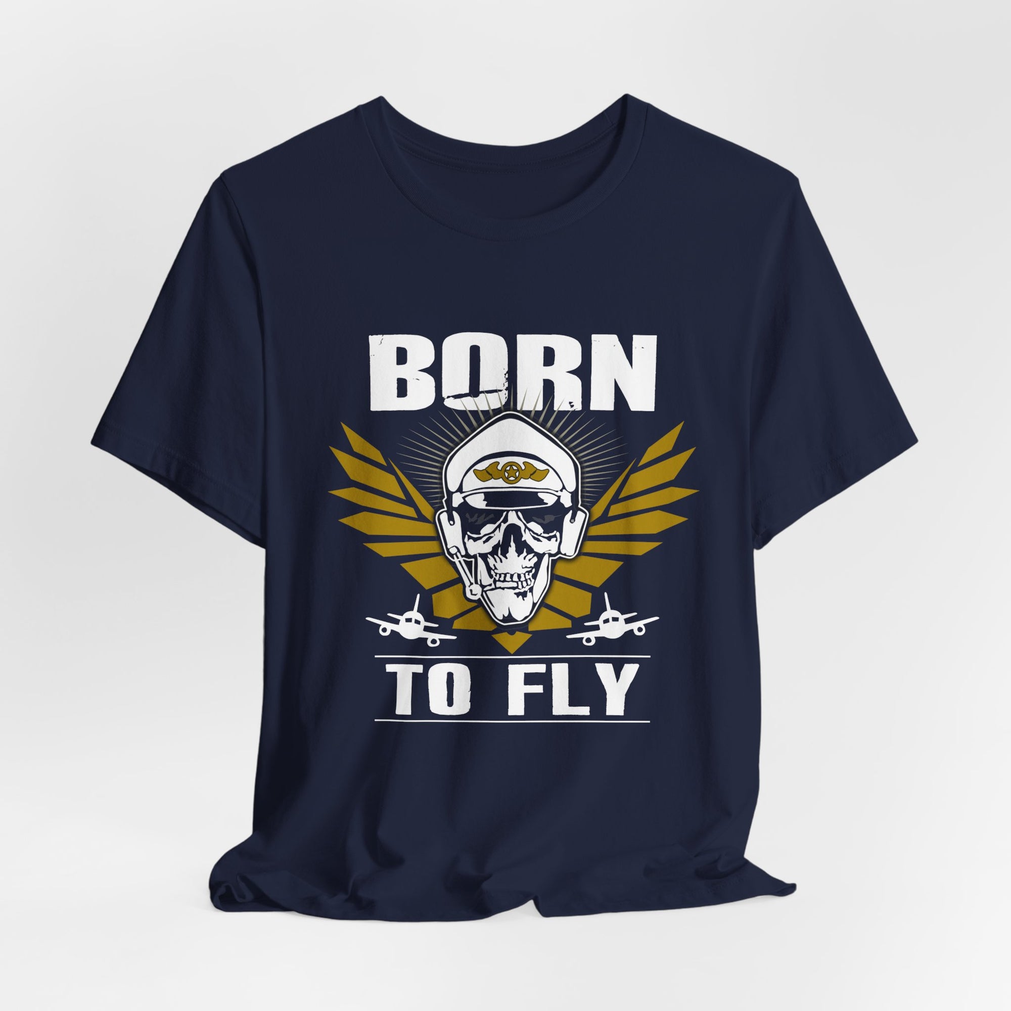 Born To Fly Unisex Jersey Tee - Perfect for Aviation Enthusiasts