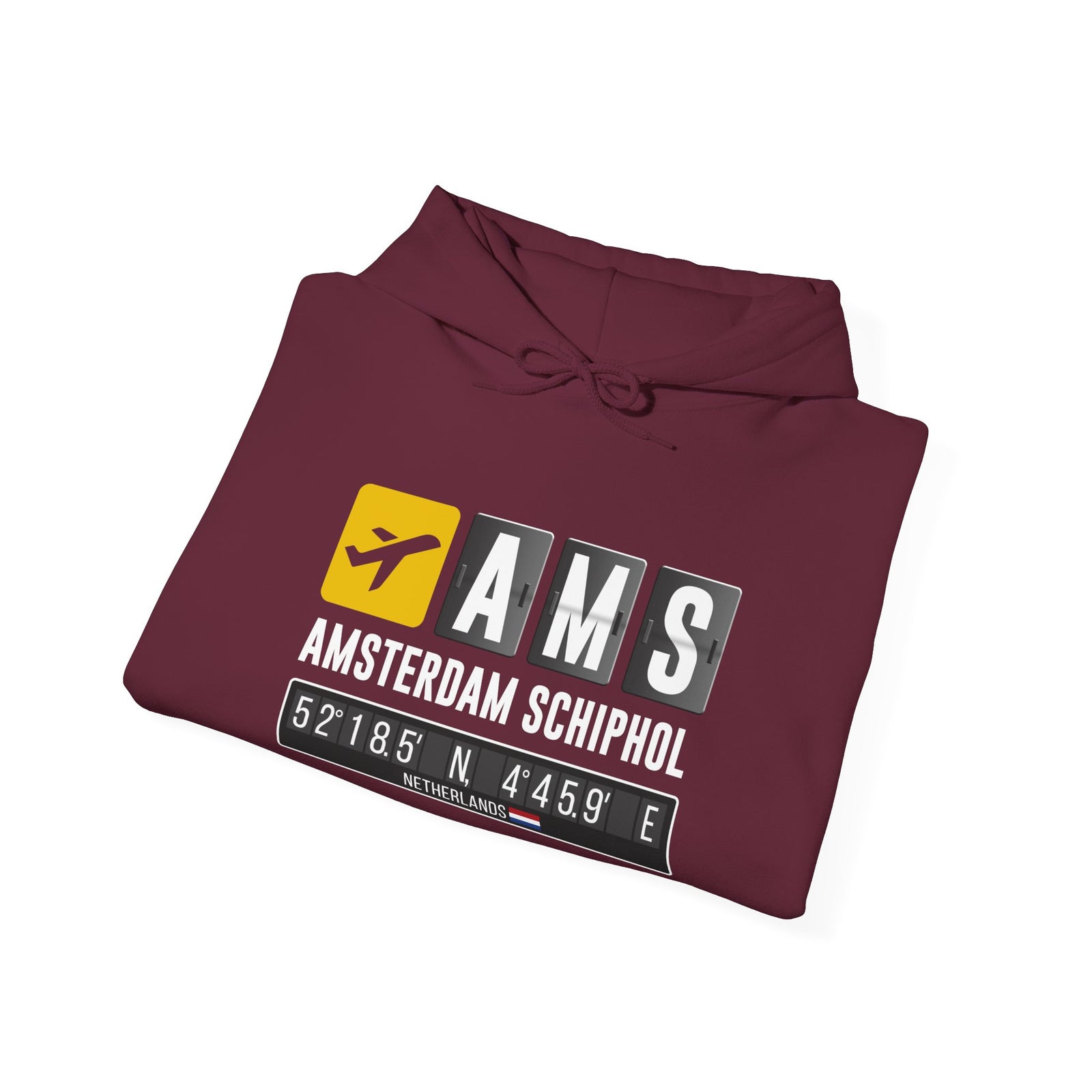 AMS Amsterdam Airport Schiphol  - Pullover Hoodie