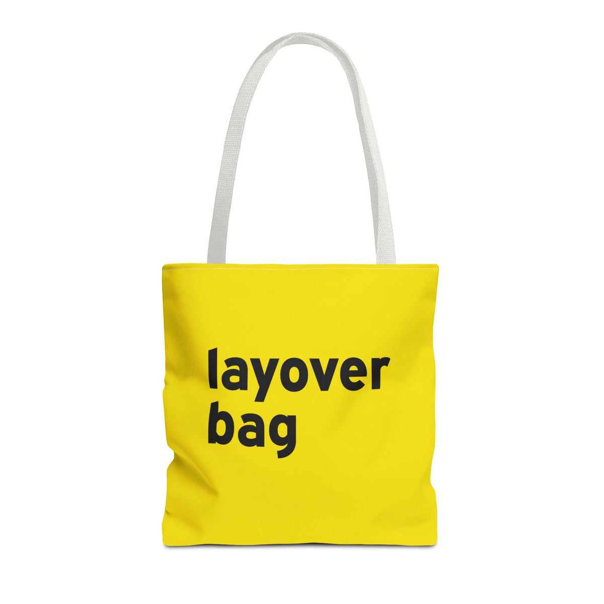 Layover Bag Tote Bag — Printed Green Travel Tote