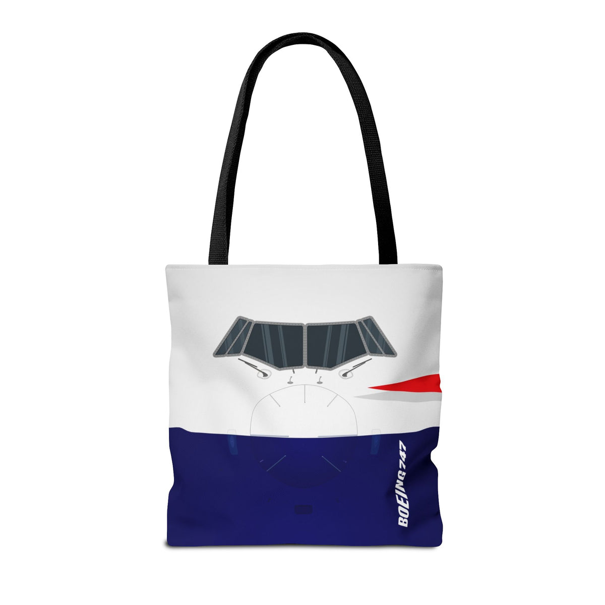 BA Tote Bag — Printed Green Travel Tote