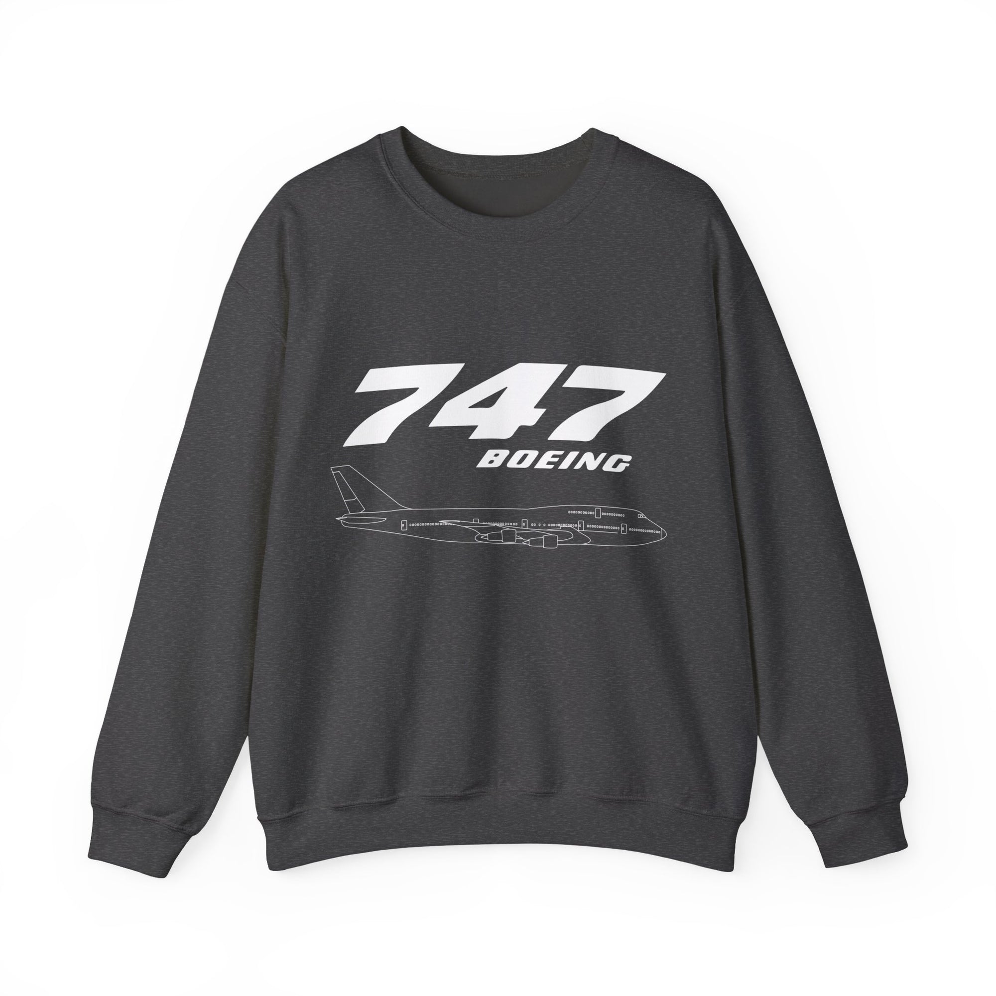 747 Crewneck Sweatshirt - Travel Inspiring Cozy Apparel