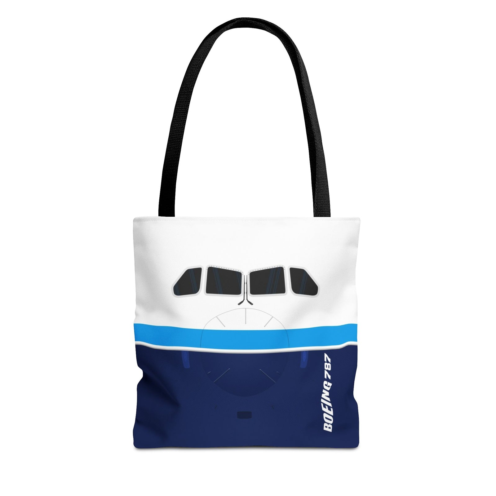 787 Tote Bag — Printed Green Travel Tote