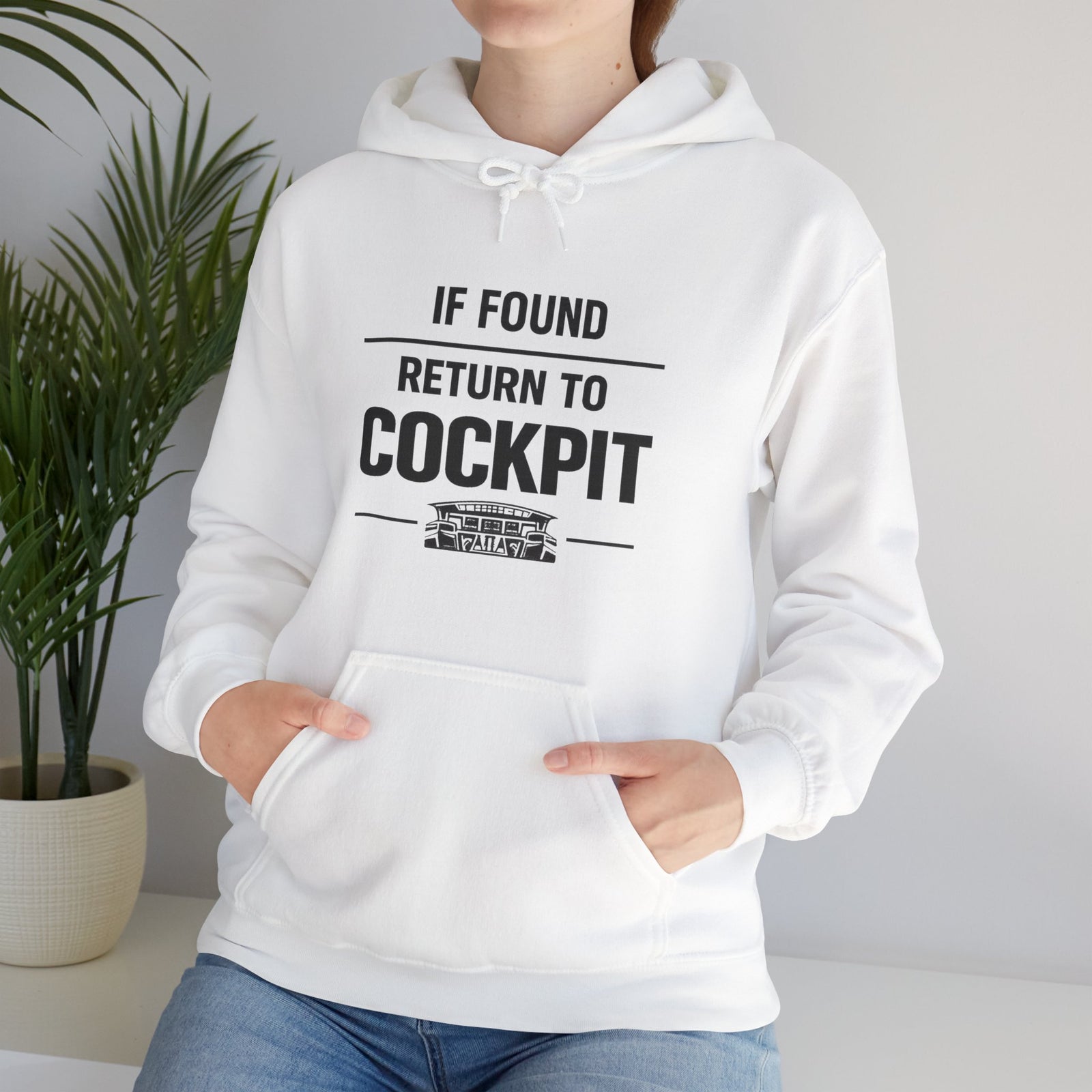 If Found: Return to the Cockpit - Pullover Hoodie