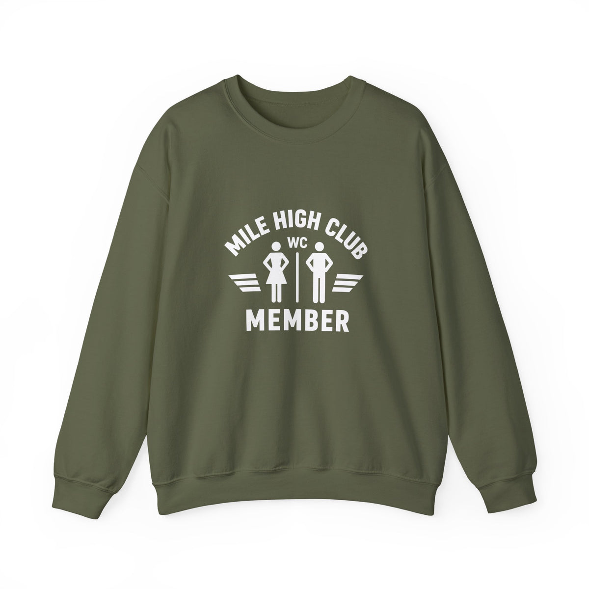 Mile High Club Member   -  Crewneck Sweatshirt