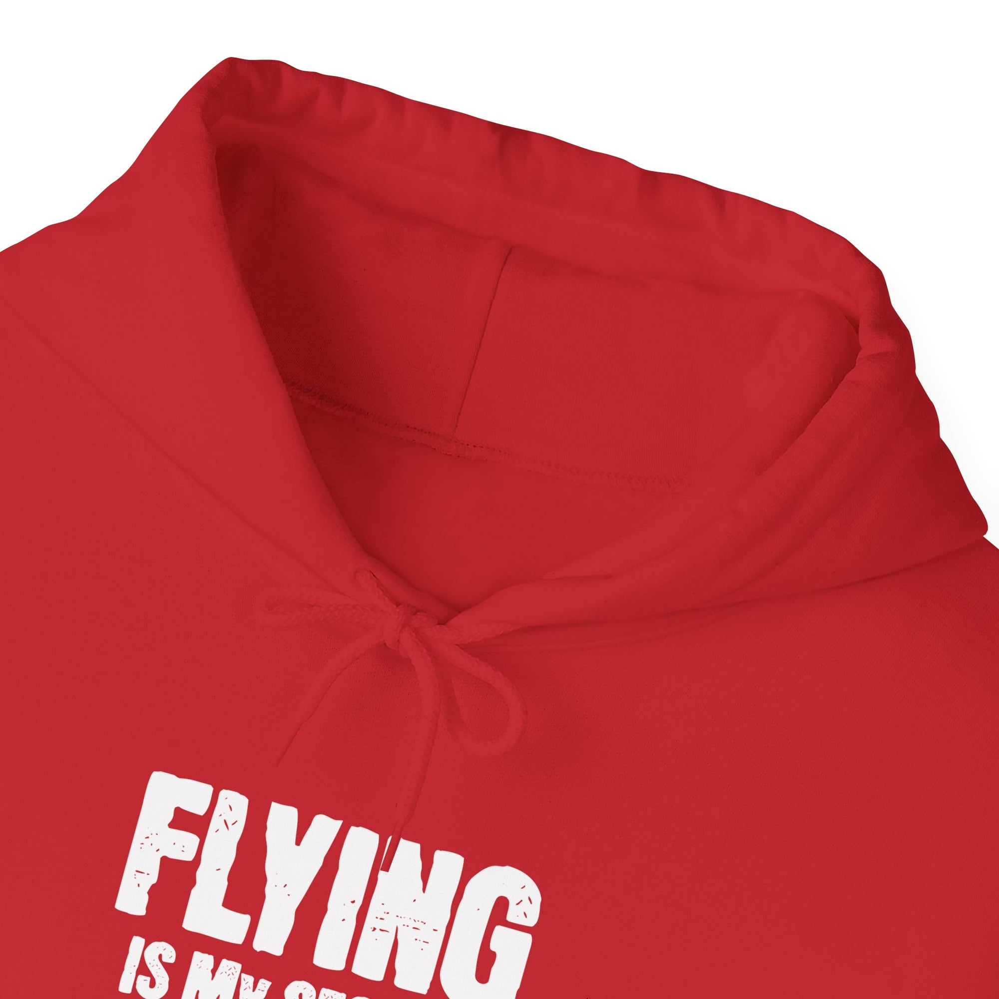 Flying Is My Second Favrite Word  - Pullover Hoodie