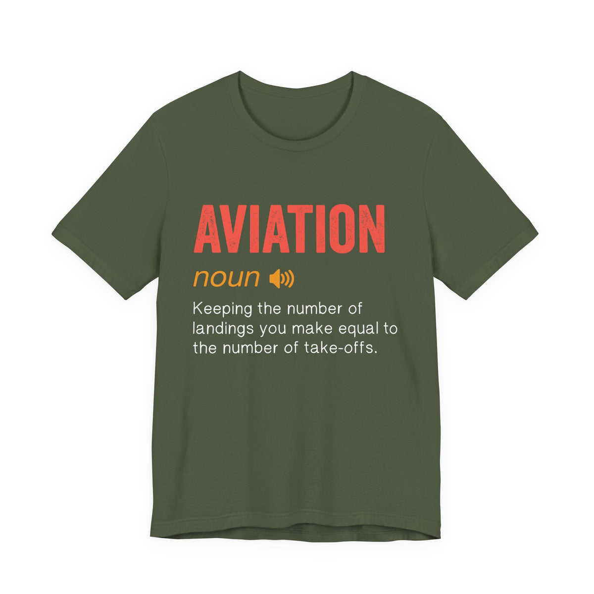 Aviation Noun - Unisex Jersey Tee