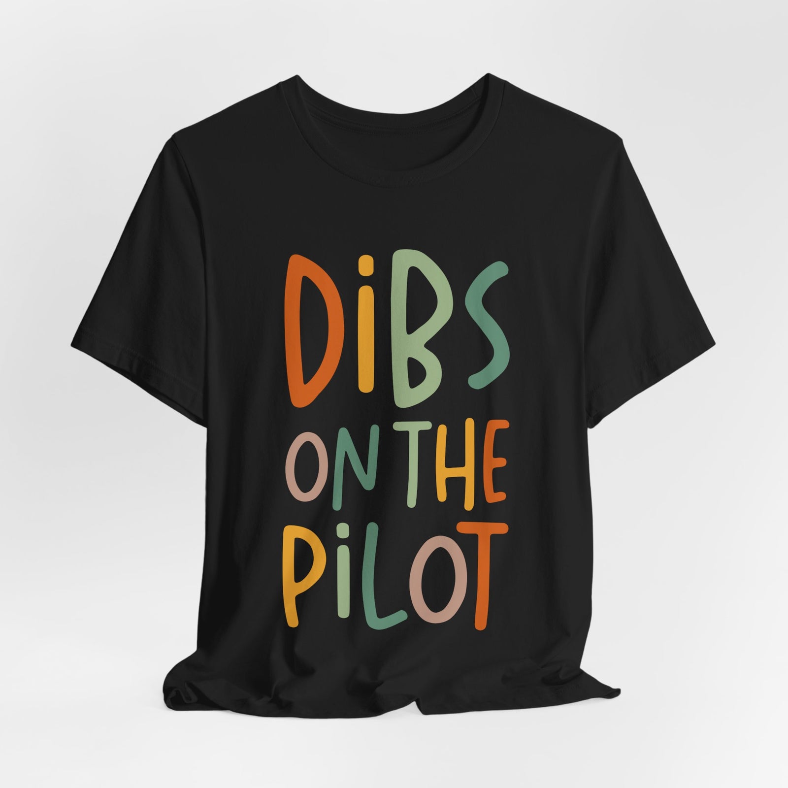 Dibs On The Pilot Unisex Jersey Tee - Perfect for Aviation Enthusiasts