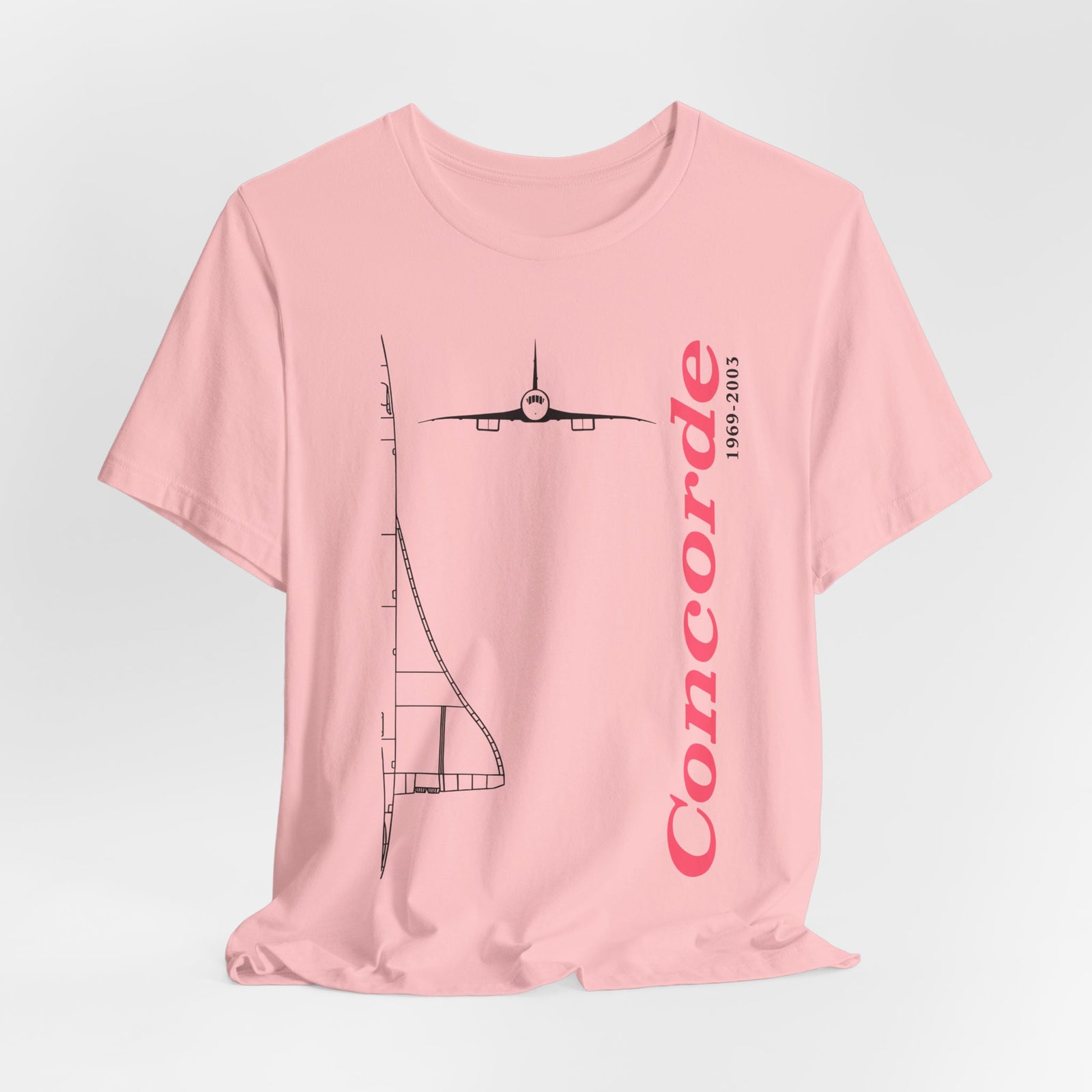 Concorde 1969-2003 Unisex Jersey Tee - Perfect for Aviation Enthusiasts