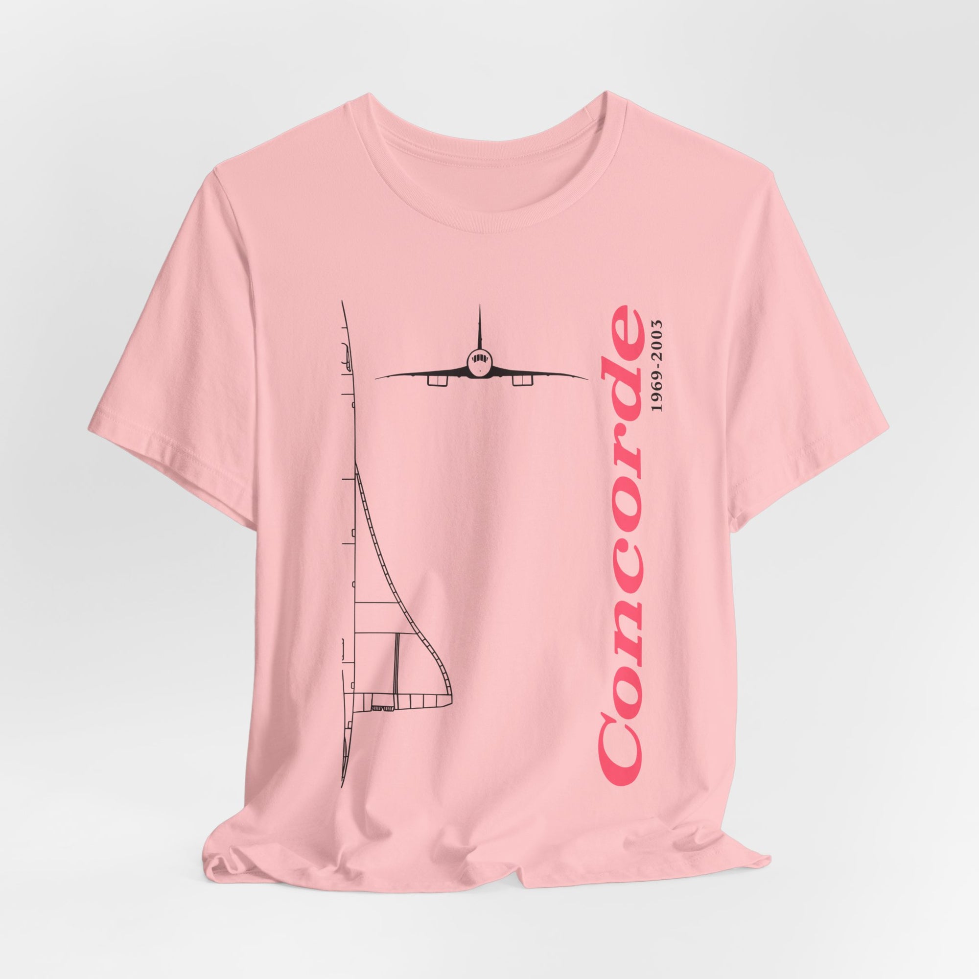 Concorde 1969-2003 Unisex Jersey Tee - Perfect for Aviation Enthusiasts
