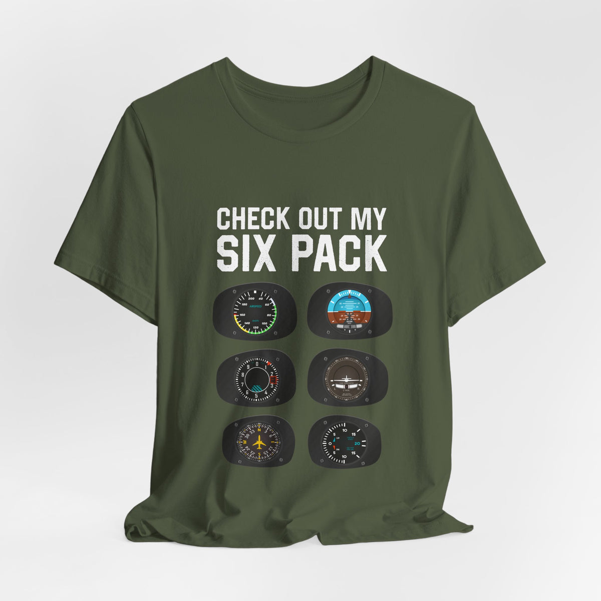 Check Out My Six Pack   - Unisex Jersey Tee
