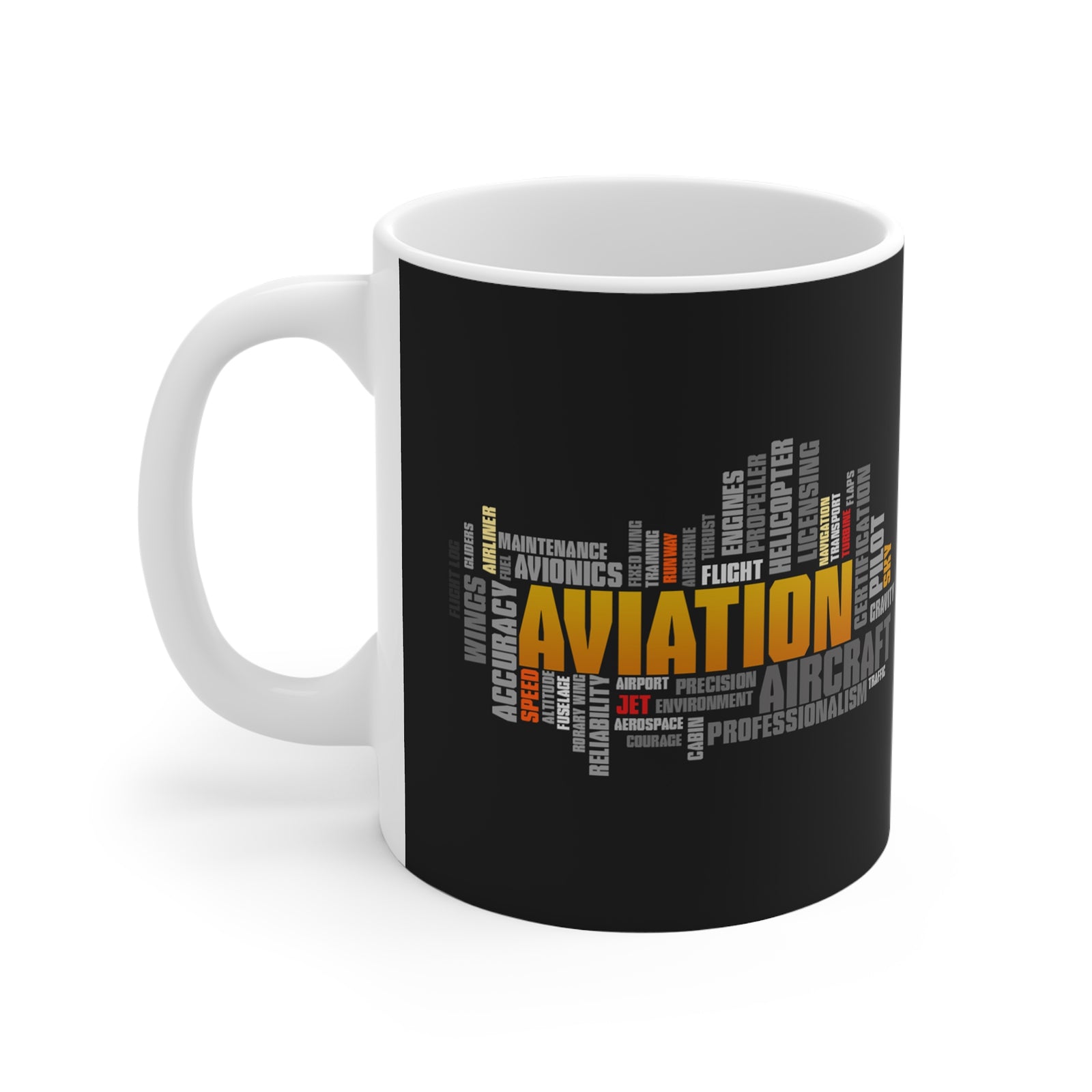 Aviation  - 11oz Ceramic Coffee Cup for Aviation Enthusiasts