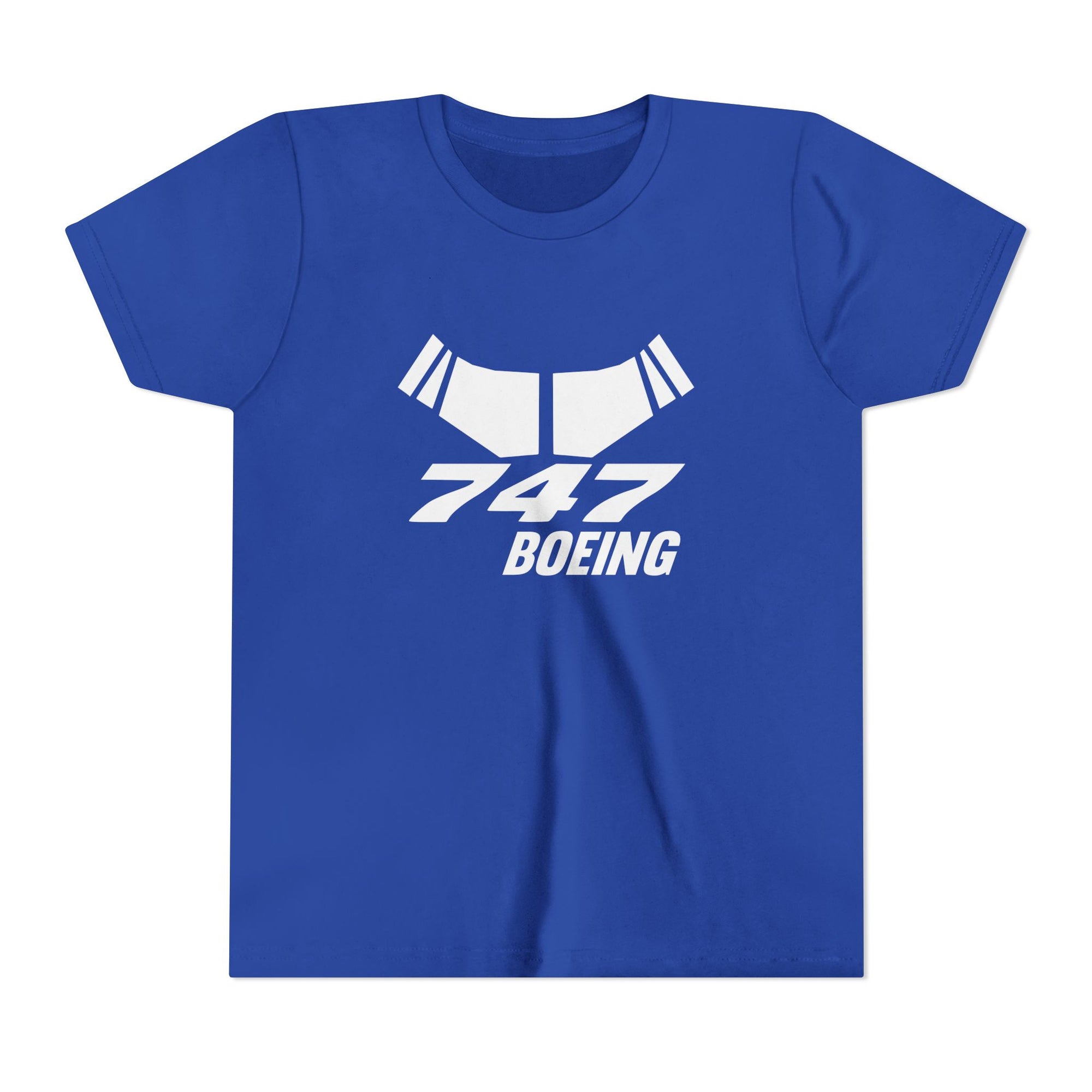 Boeing 747 - Unisex Youth Short Sleeve Tee