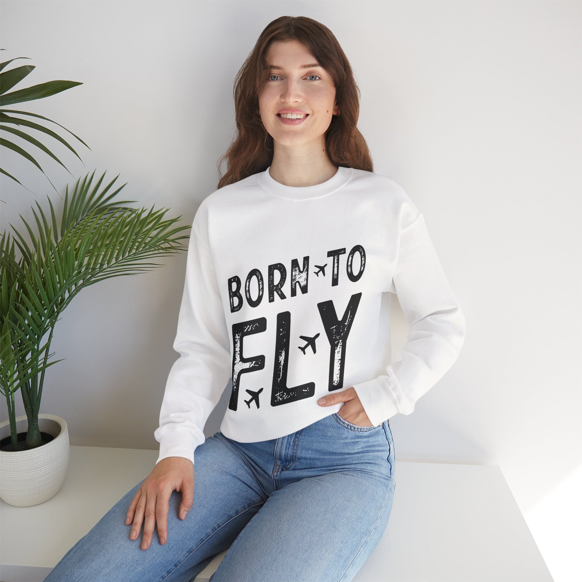 Born To Fly -  Crewneck Sweatshirt