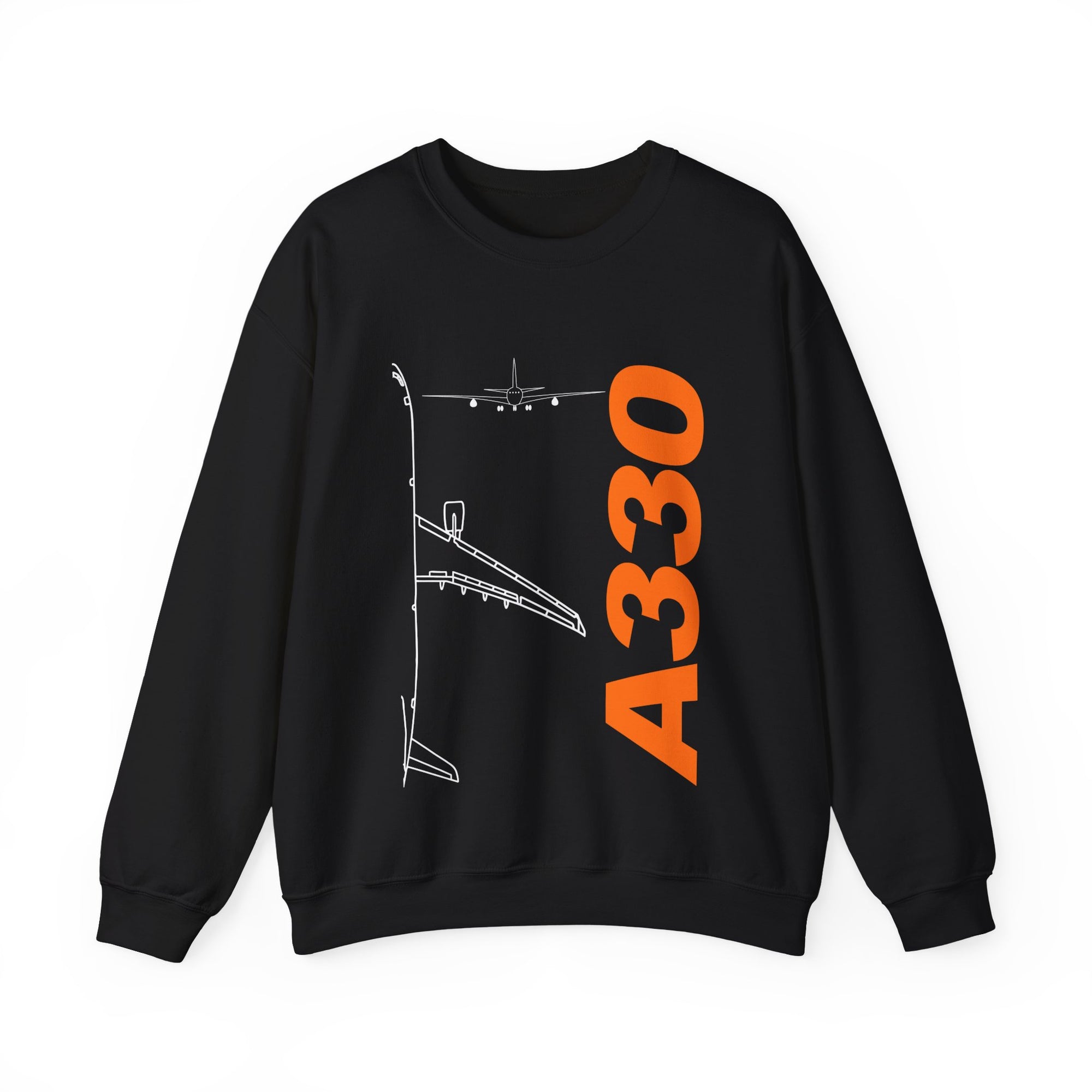 Airbus A330 Crewneck Sweatshirt - Travel Inspiring Cozy Apparel