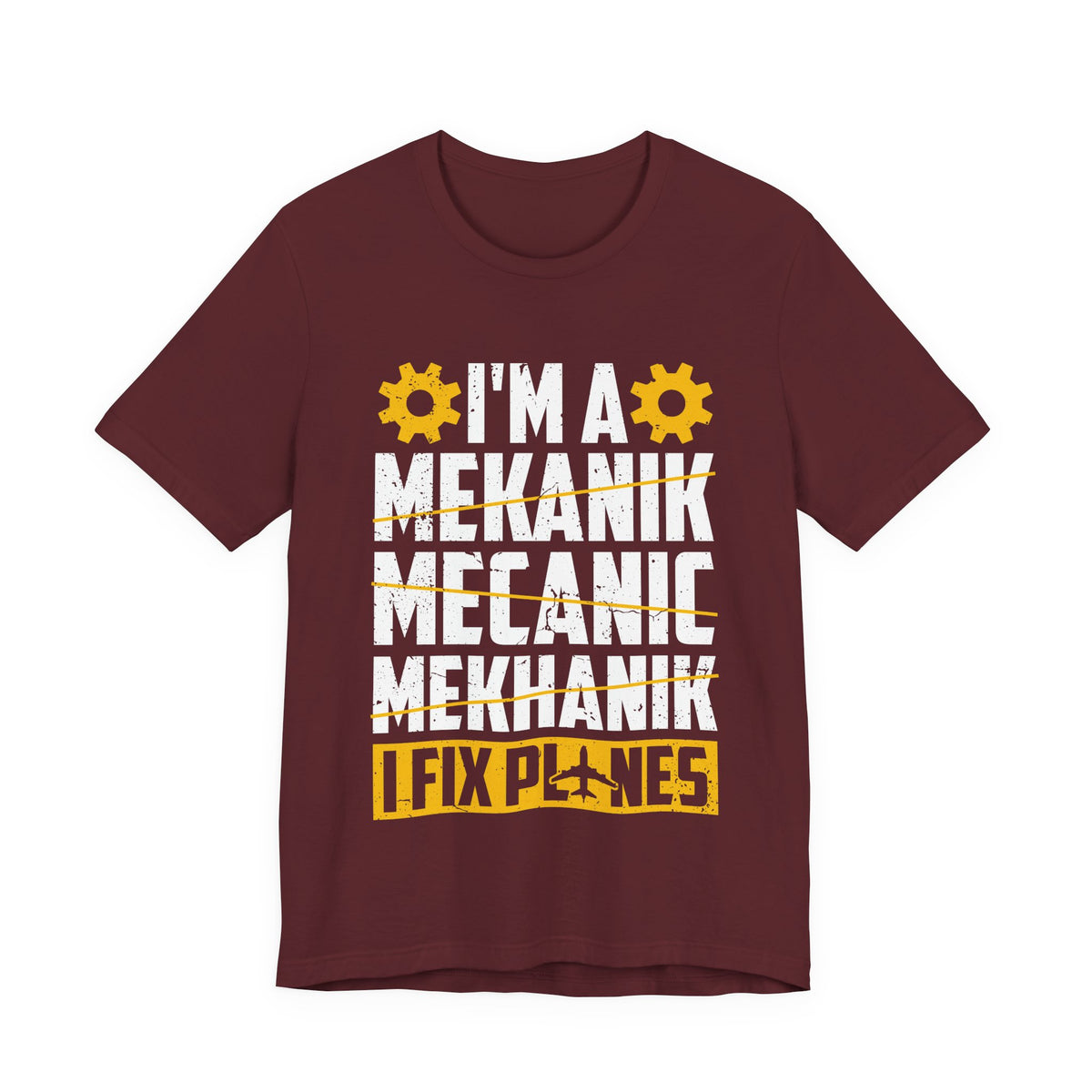 I Fix Planes  - Unisex Jersey Tee